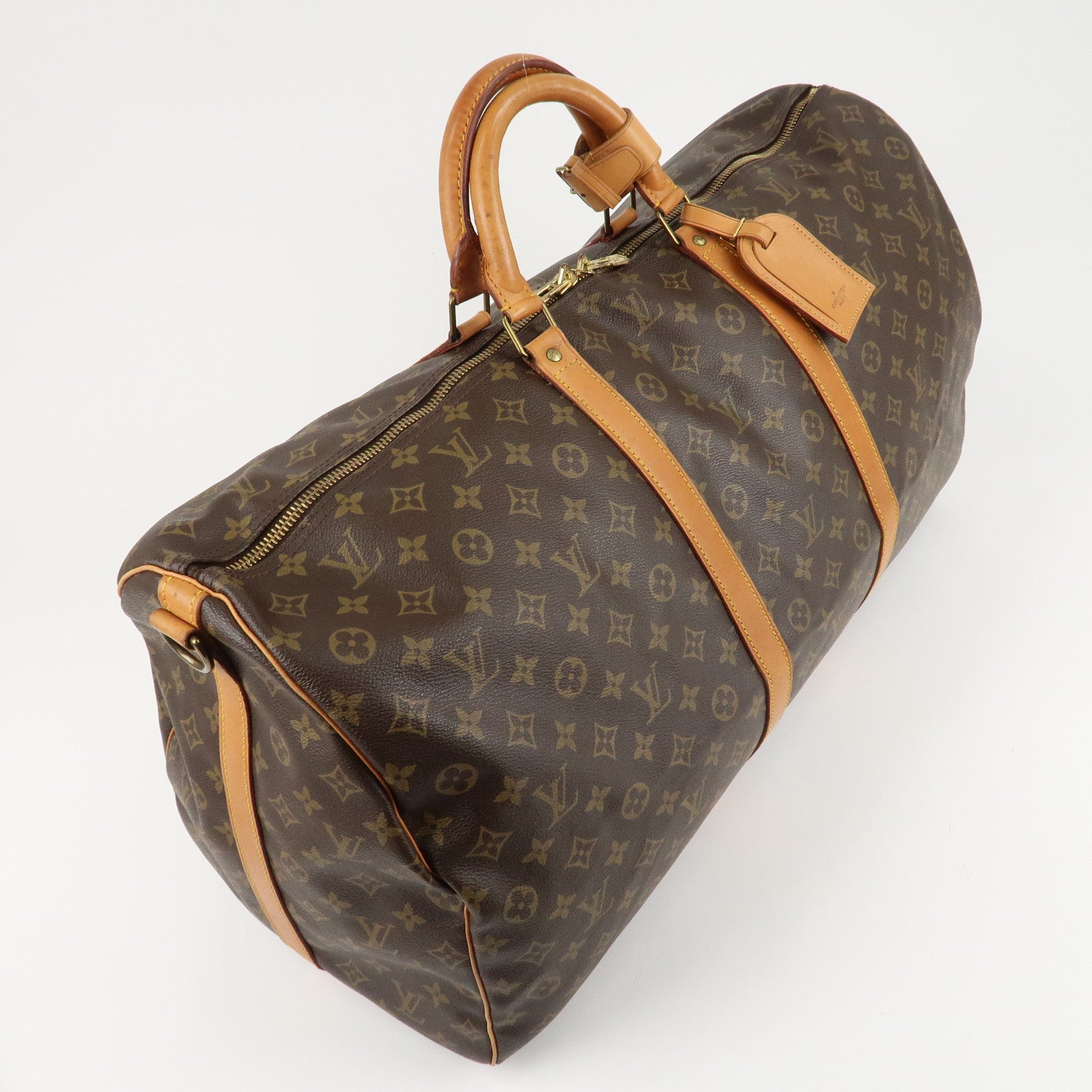 Louis Vuitton Monogram Keep All Bandouliere 60 Bag M41412