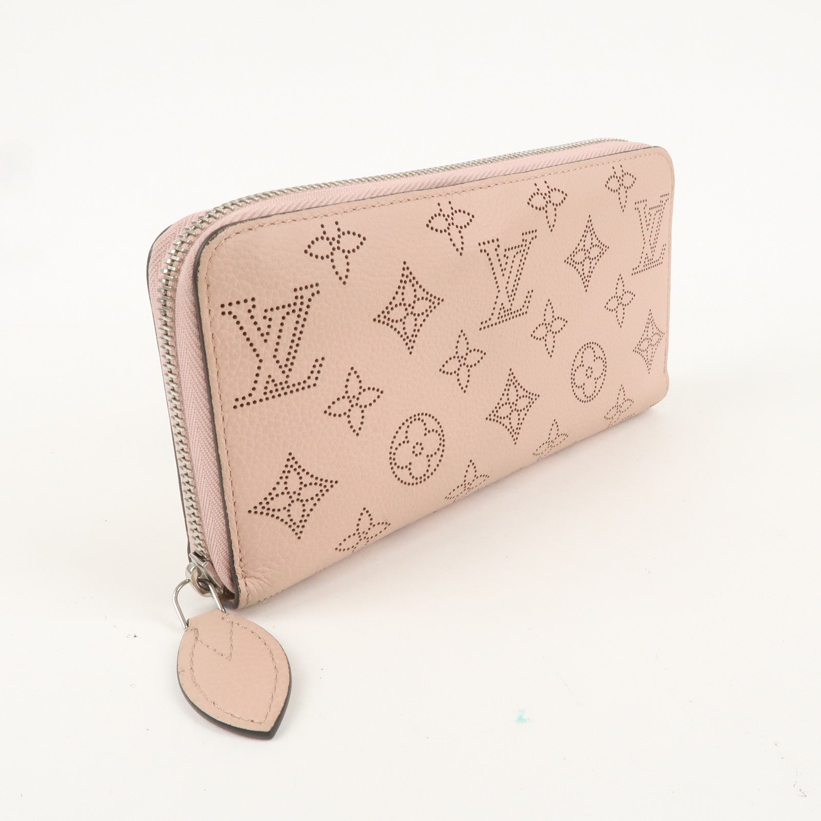 Louis Vuitton Monogram Mahina Zippy Wallet Magnolia M61868