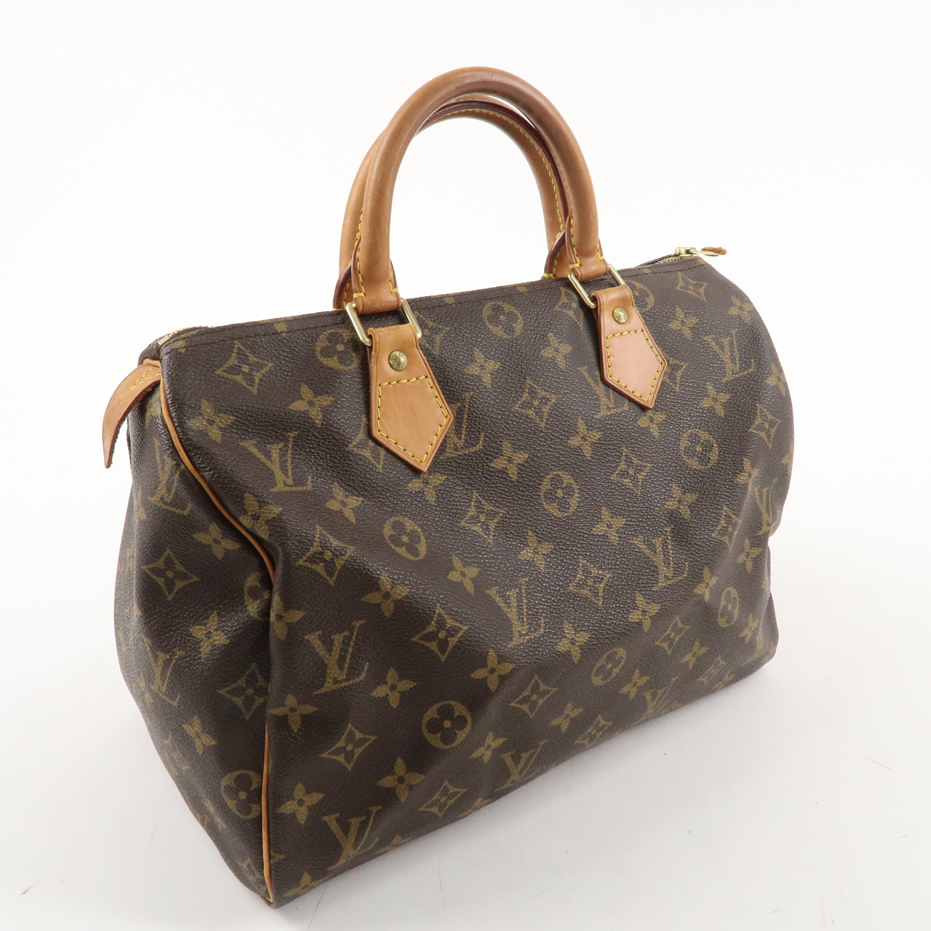 Louis Vuitton Monogram Speedy 30 Hand Bag Boston Bag M41526