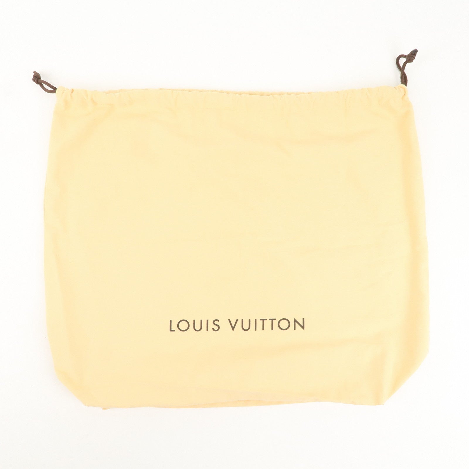 Louis Vuitton Set of 8 Dust Bag Storage Bag Drawstring Beige