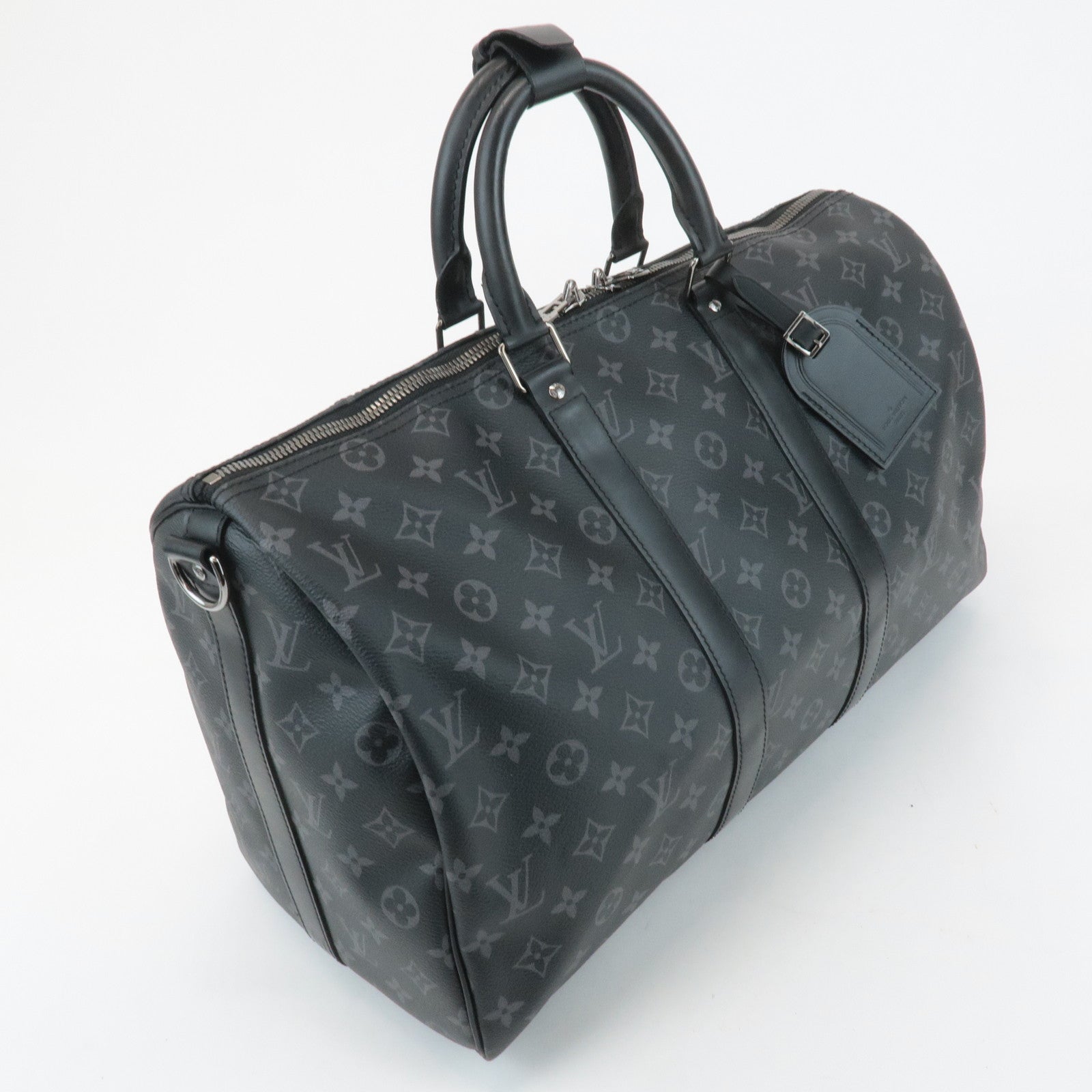 Louis Vuitton Monogram Eclipse Keep All Bandouliere 45 M40569 Used