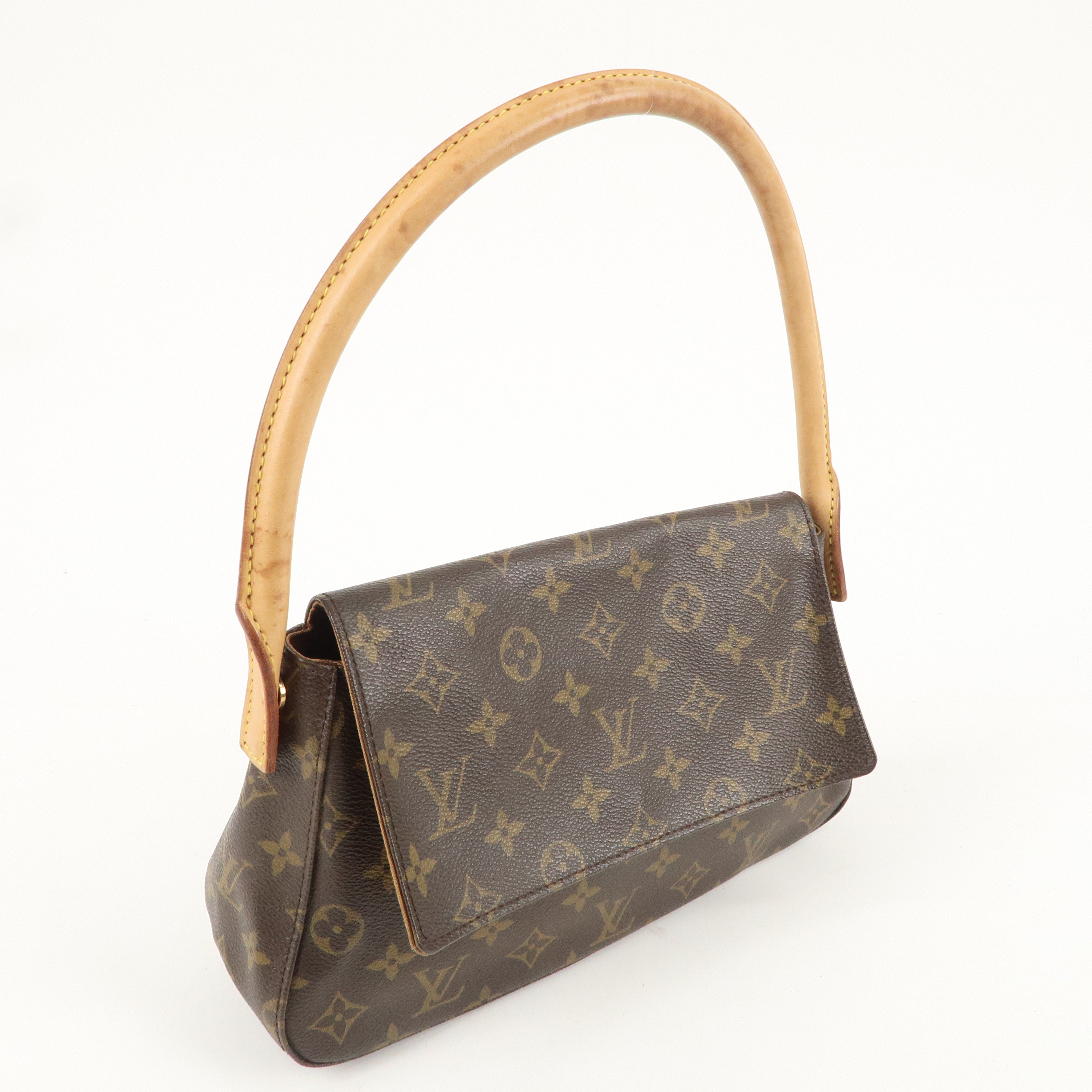 Louis Vuitton Monogram Mini Looping Shoulder Bag Hand Bag M51147