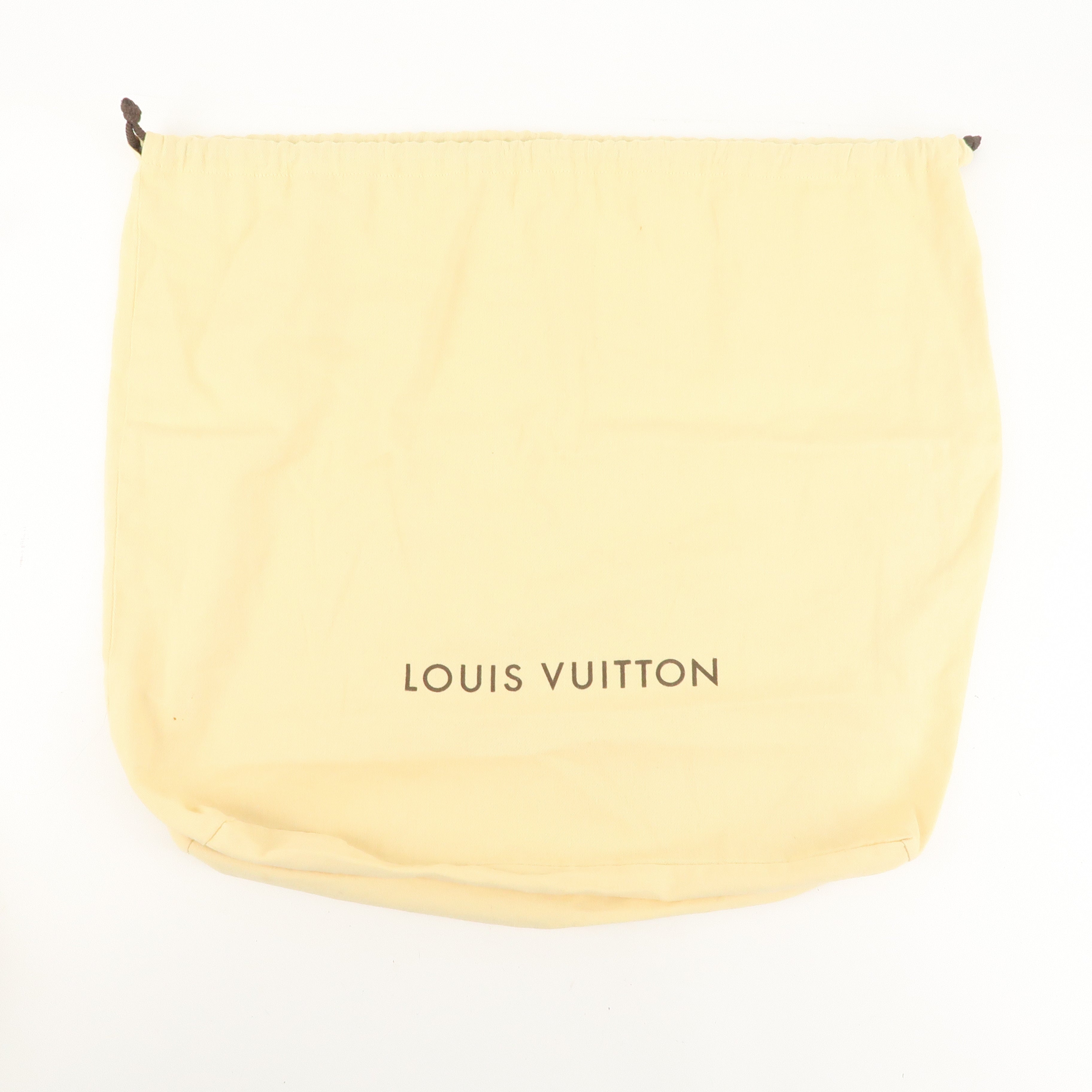 Louis Vuitton Set of 7 Dust Bag Storage Bag Drawstring Beige