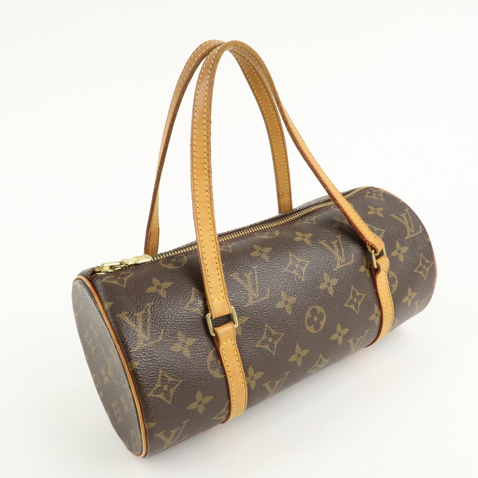 Louis Vuitton Monogram Papillon 26 Hand Bag Shoulder Bag M51385 Used