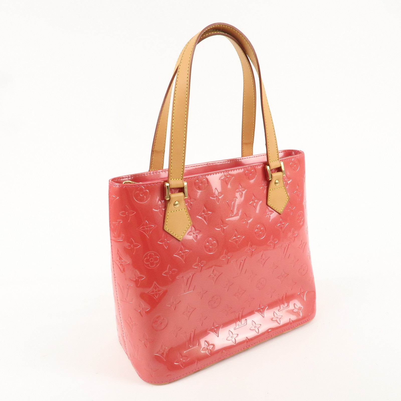 Louis Vuitton Monogram Vernis Houston Tote Bag Framboise M9135F