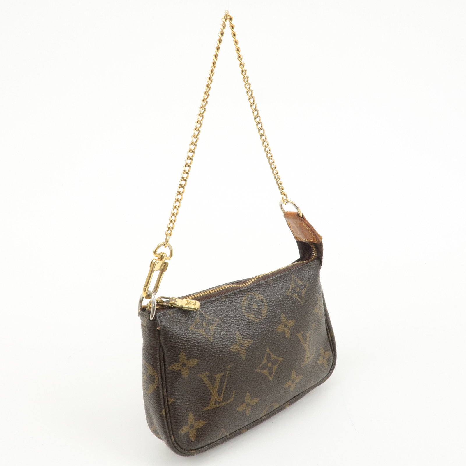 Louis Vuitton Monogram Mini Pochette Accessoires Pouch M58009