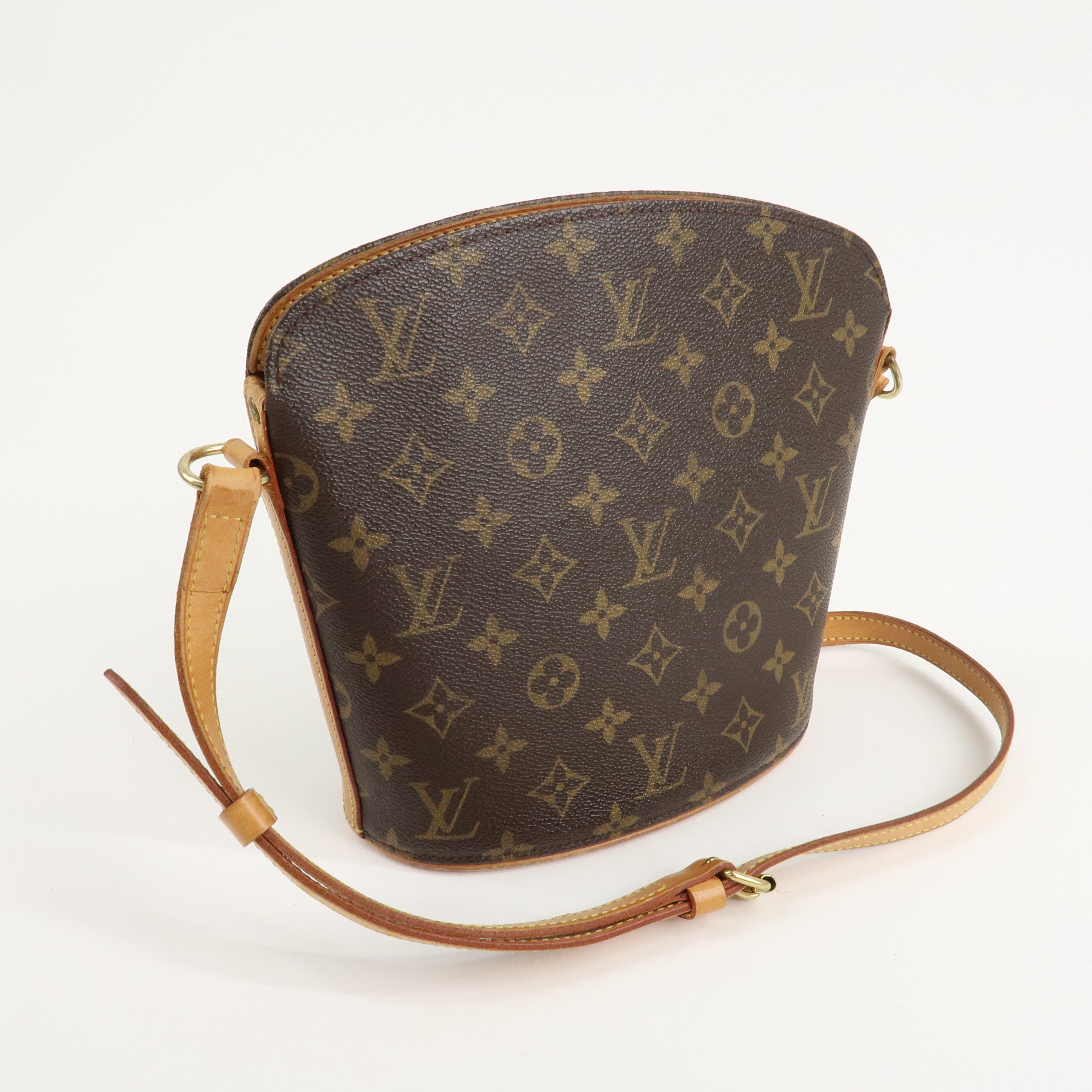 Louis Vuitton Monogram Drouot Cross Body Shoulder Bag M51290 Used