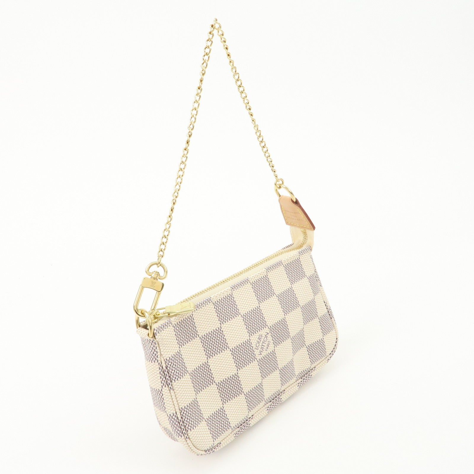 Louis Vuitton Damier Azur Mini Pochette Accessoires Pouch N58010