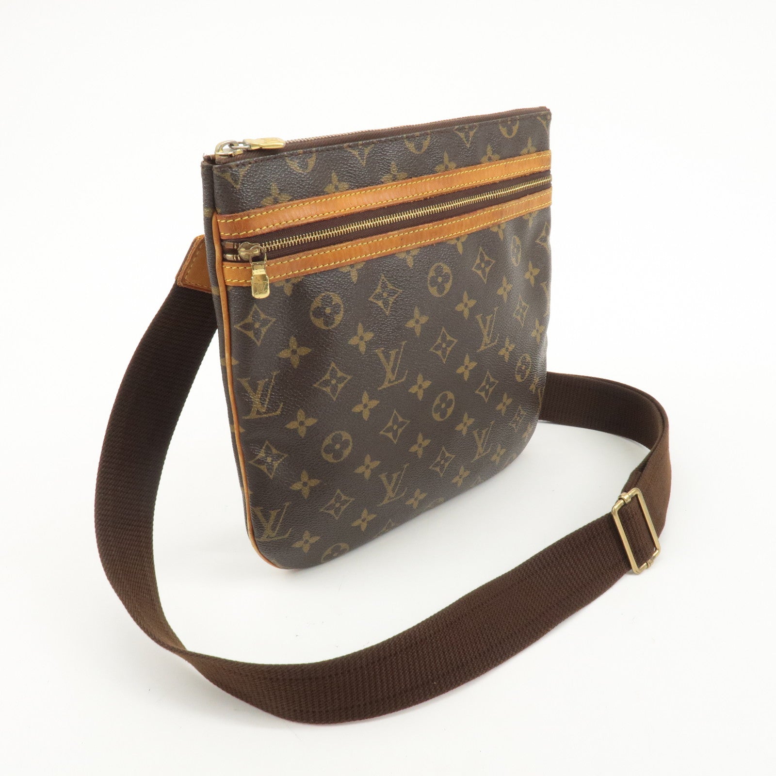 Louis Vuitton Monogram Pochette Bosphore Shoulder Bag M40044