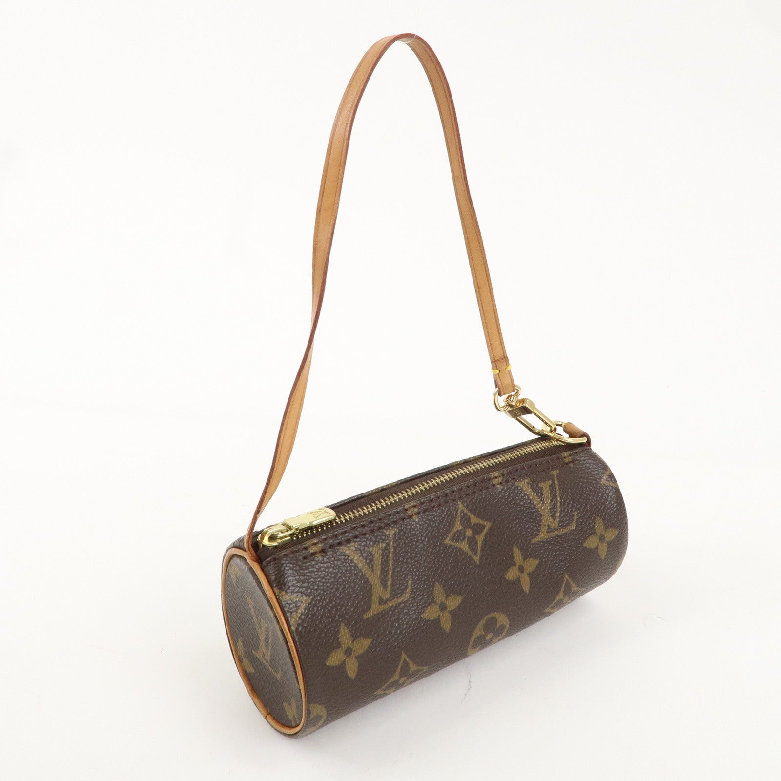 Louis Vuitton Monogram Papillon Pouch For Papillon Bag Brown