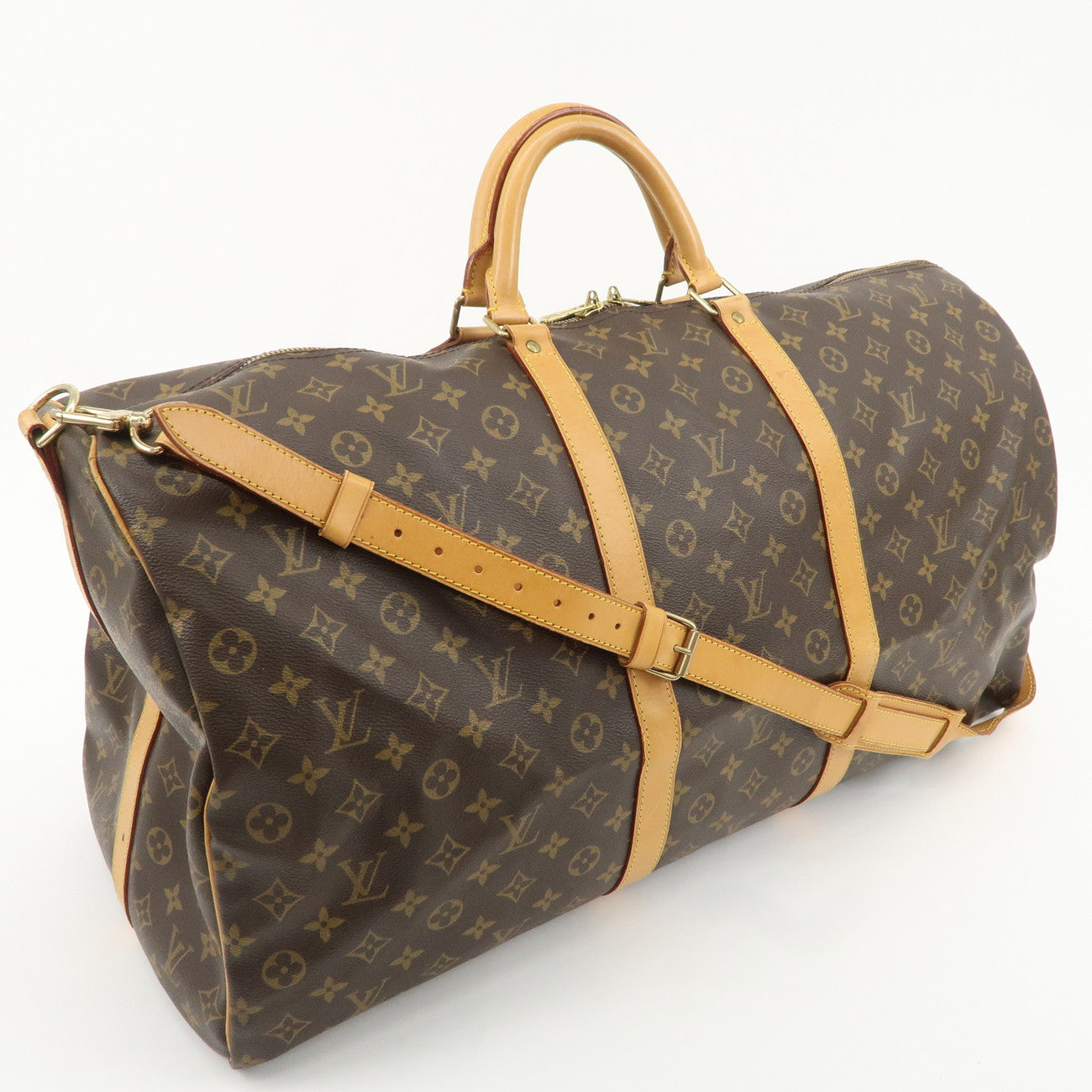 Louis Vuitton Monogram Keep All Bandouliere 60 Bag M41412 Used