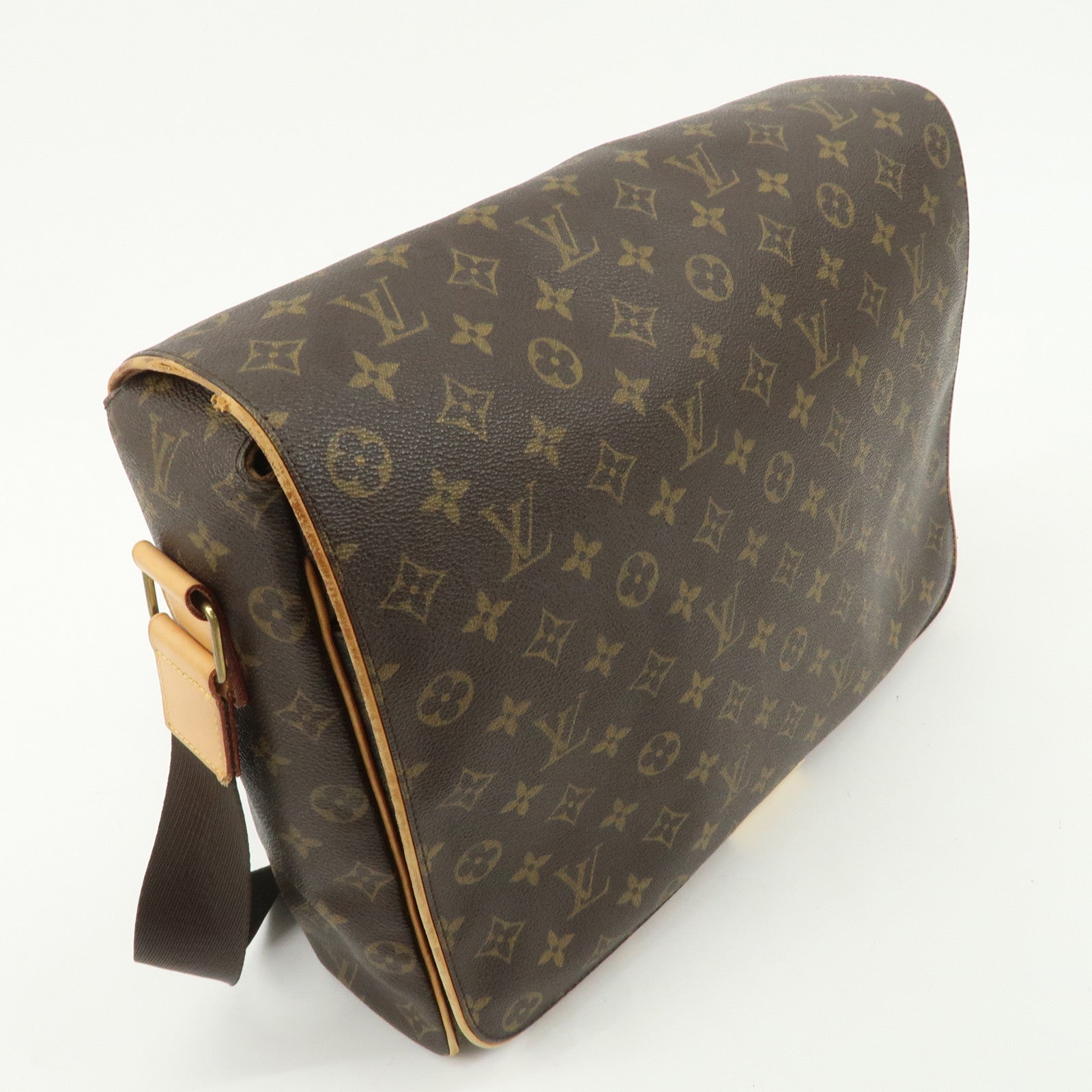 Louis Vuitton Monogram Abbesses Messenger Bag Hand Bag M45257 Used