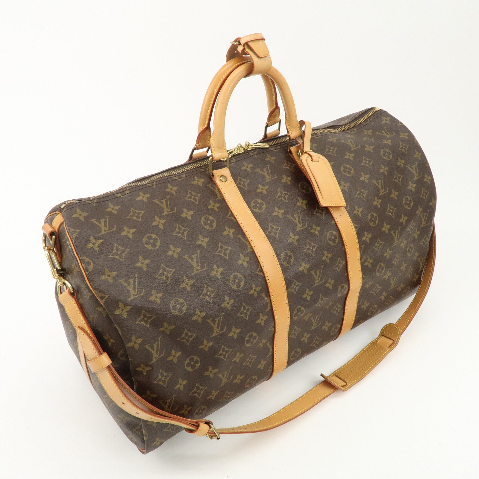 Louis Vuitton Monogram Keep All Bandouliere 55 Bag M41414