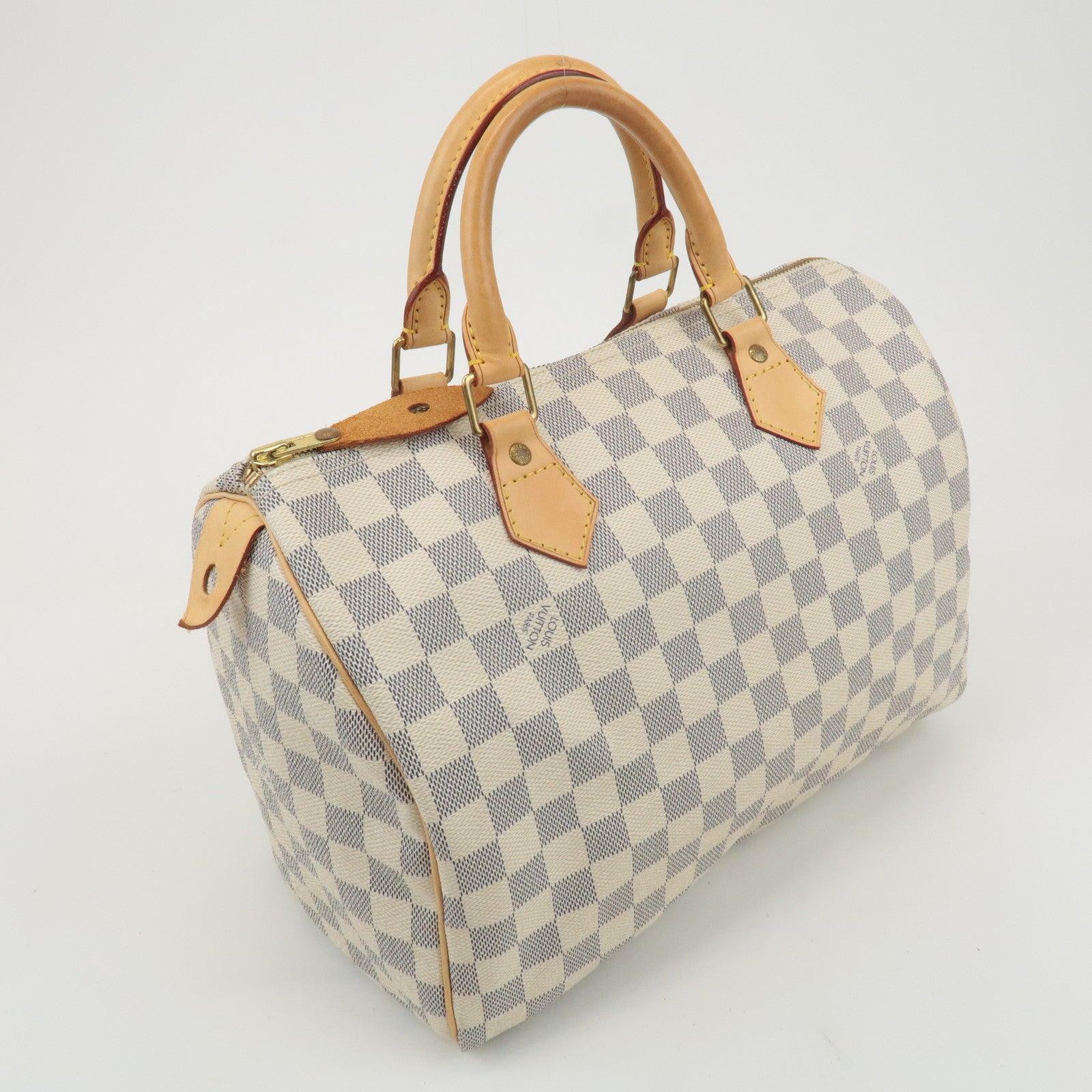 Louis Vuitton Damier Azur Speedy 30 Boston Hand Bag N41533