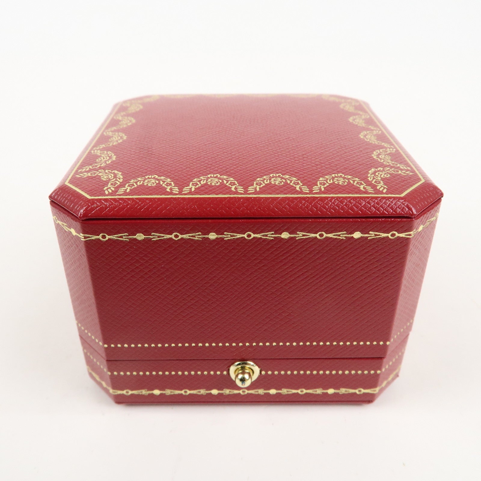 Cartier Set of 2 Ring Box Display Box Jewelry Box For Ring Red