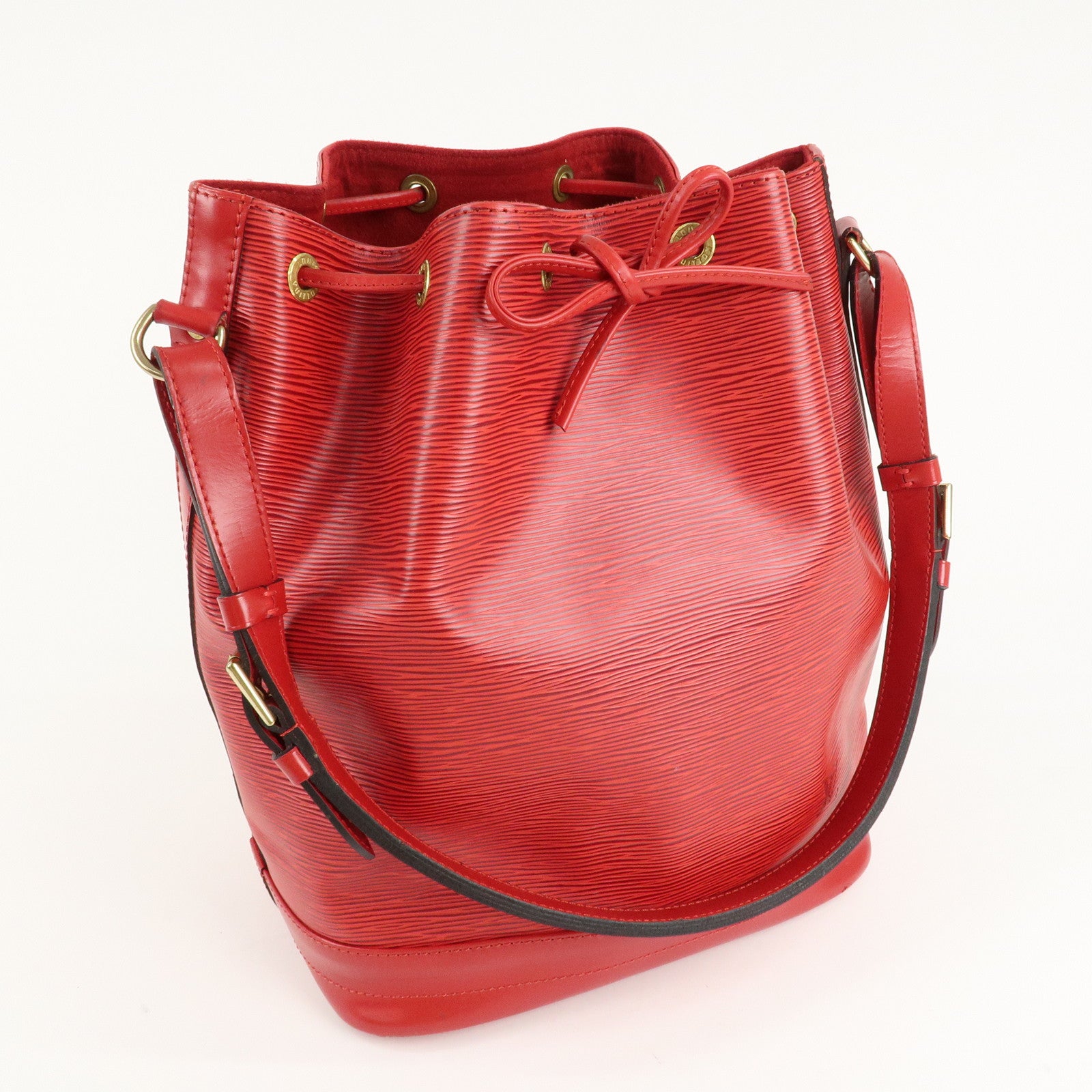 Louis Vuitton Epi Noe Shoulder Bag Castilian Red M44007