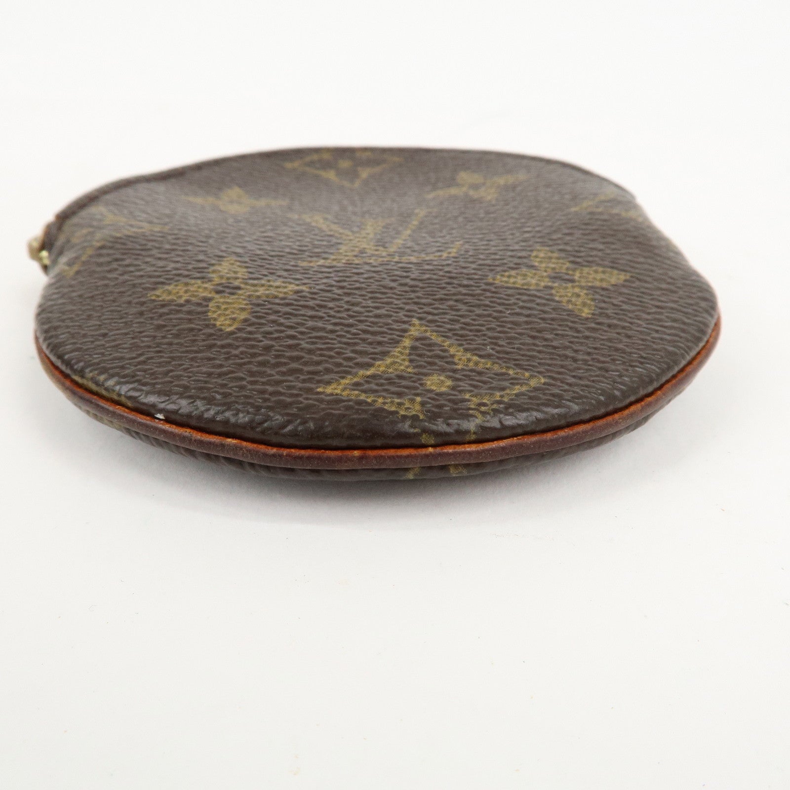 Louis Vuitton Set of 2 Monogram Coin Case Brown M62650 M61926 Used