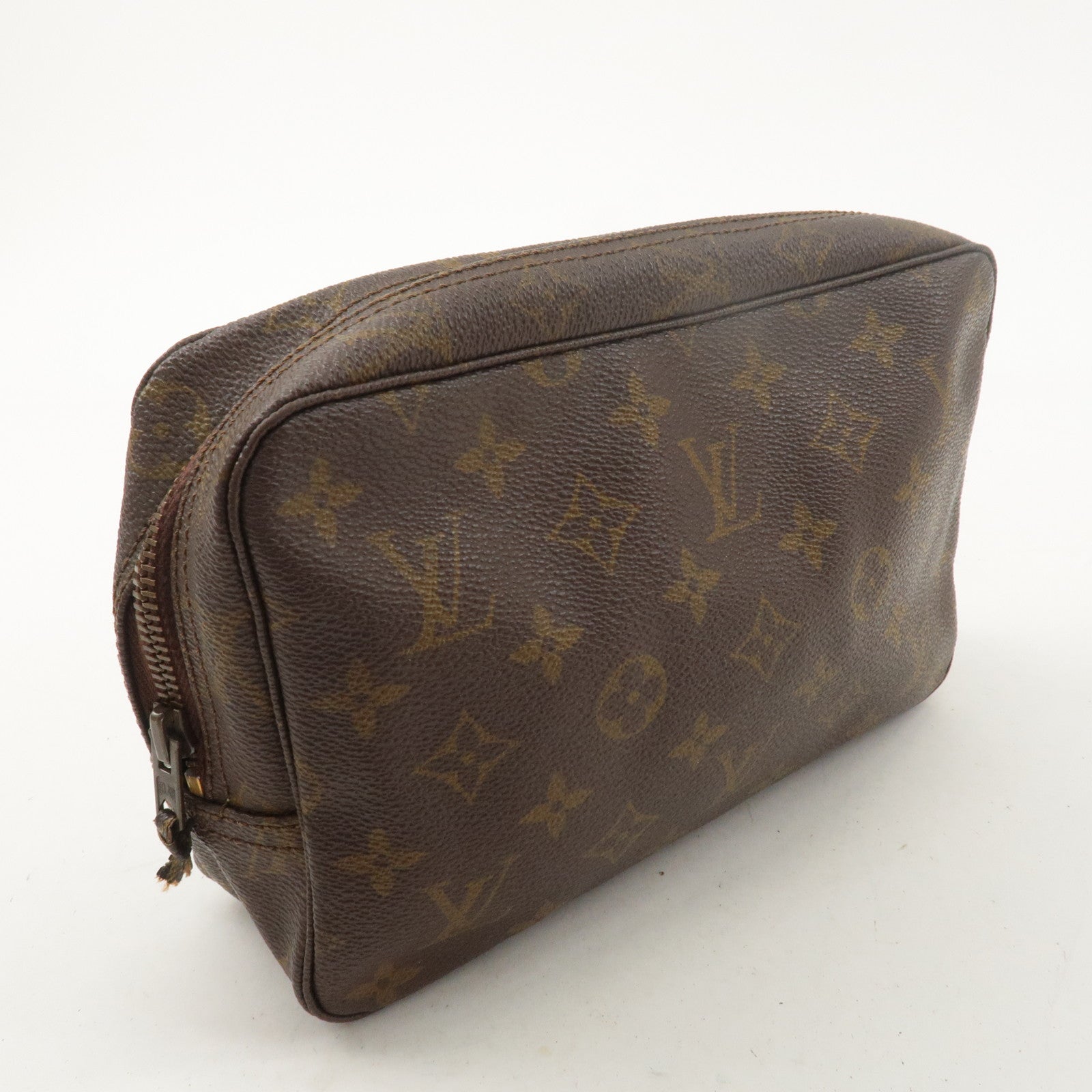 Louis Vuitton Monogram Trousse Toilette 23 Pouch Brown M47524