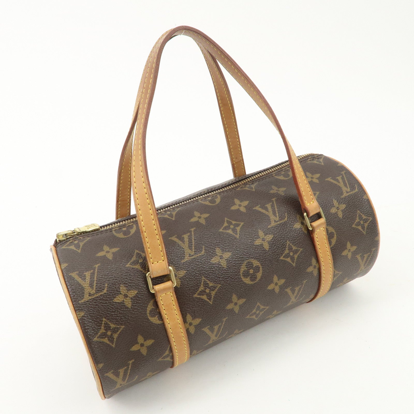 Louis Vuitton Monogram Papillon 26 Hand Bag New Style M51386 Used