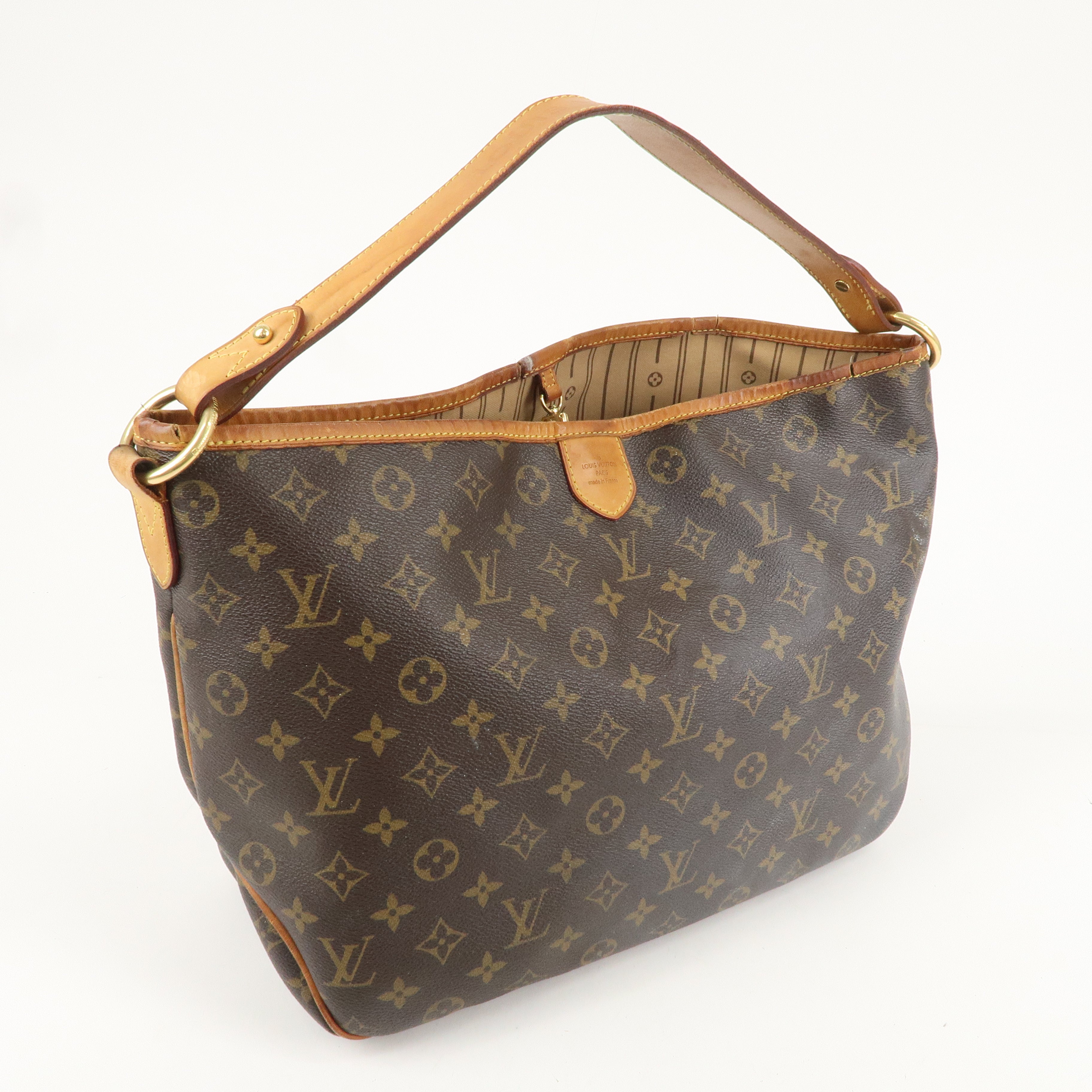 Louis Vuitton Monogram Delightful PM Shoulder Brown Bag M40352