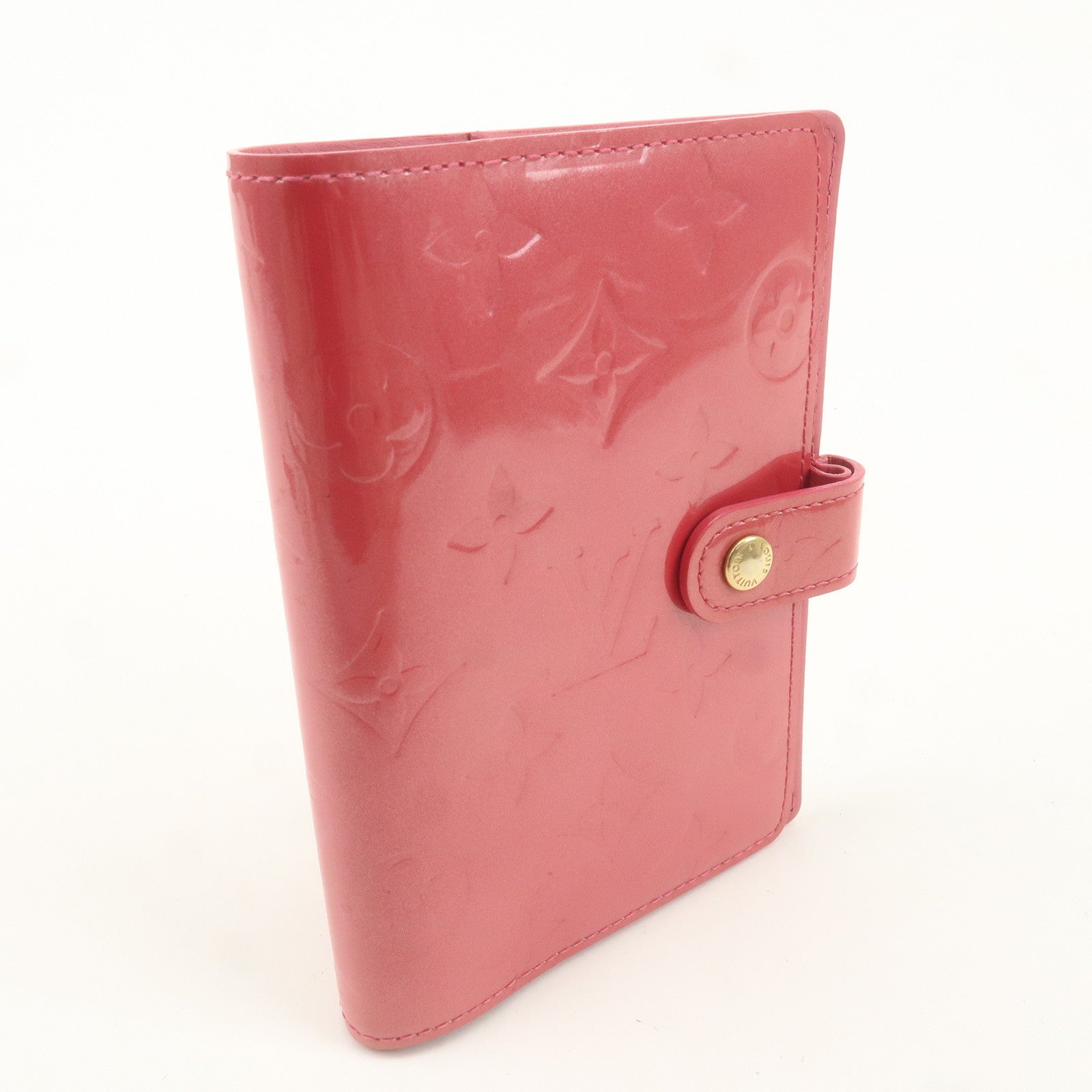 Louis Vuitton Monogram Vernis Agenda PM Planner Cover R2101F