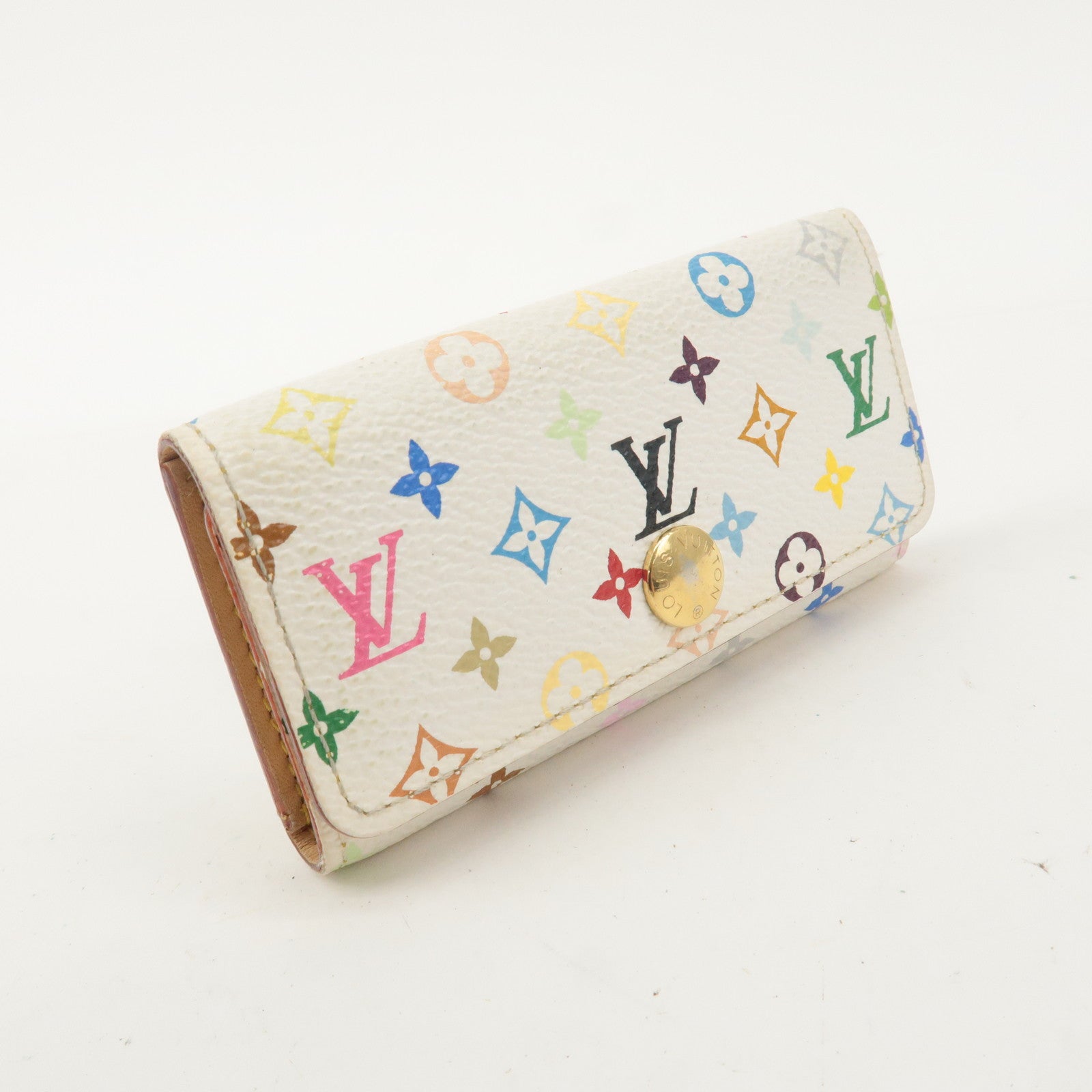 Louis Vuitton Monogram Multi Color Multiclés 4 Key Case M60043