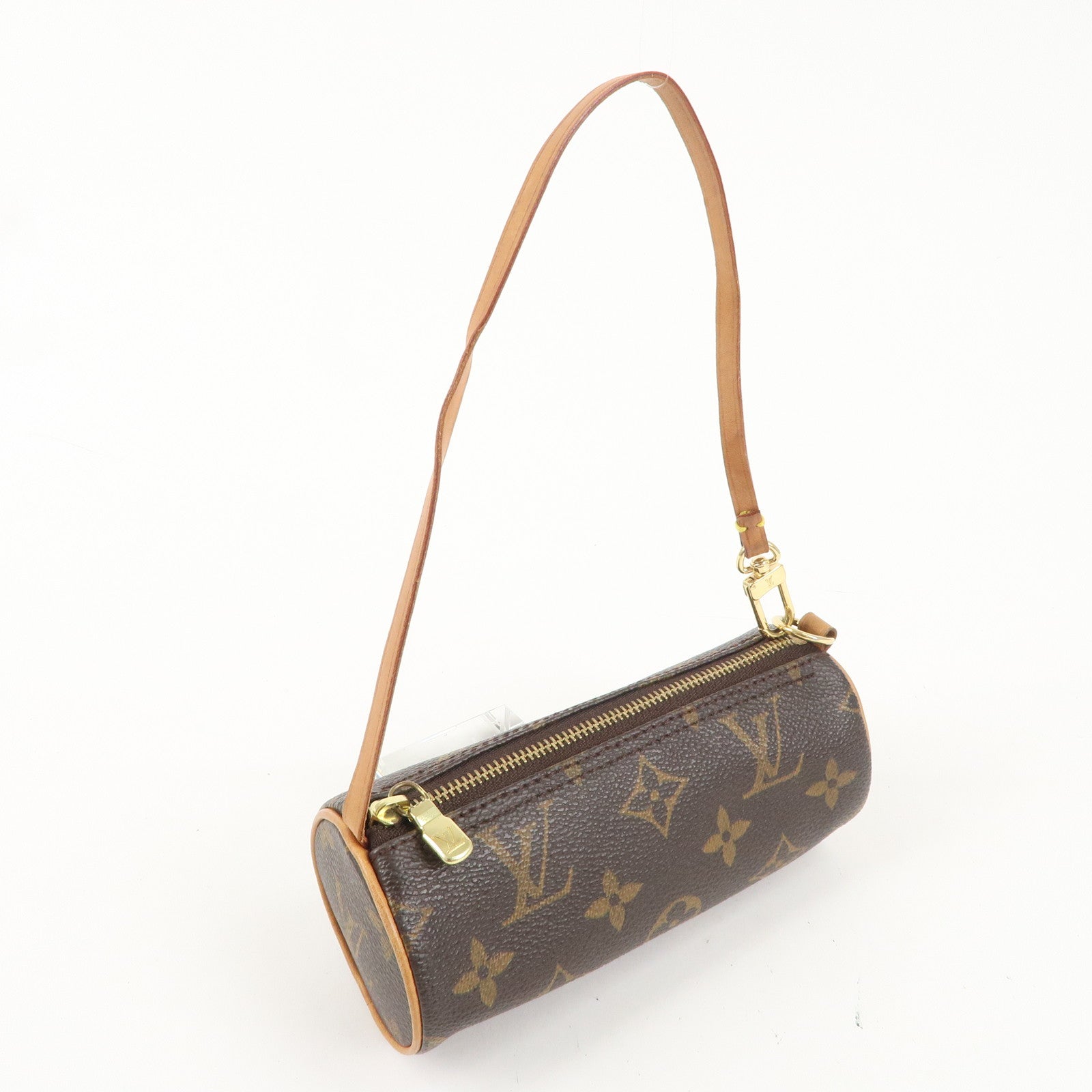 Louis Vuitton Monogram Mini Pouch for Papillon Bag Brown