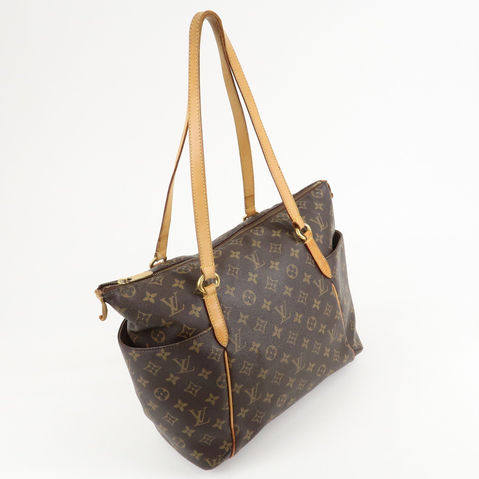 Louis Vuitton Monogram Totally MM Tote Bag Hand Bag M56689 Used