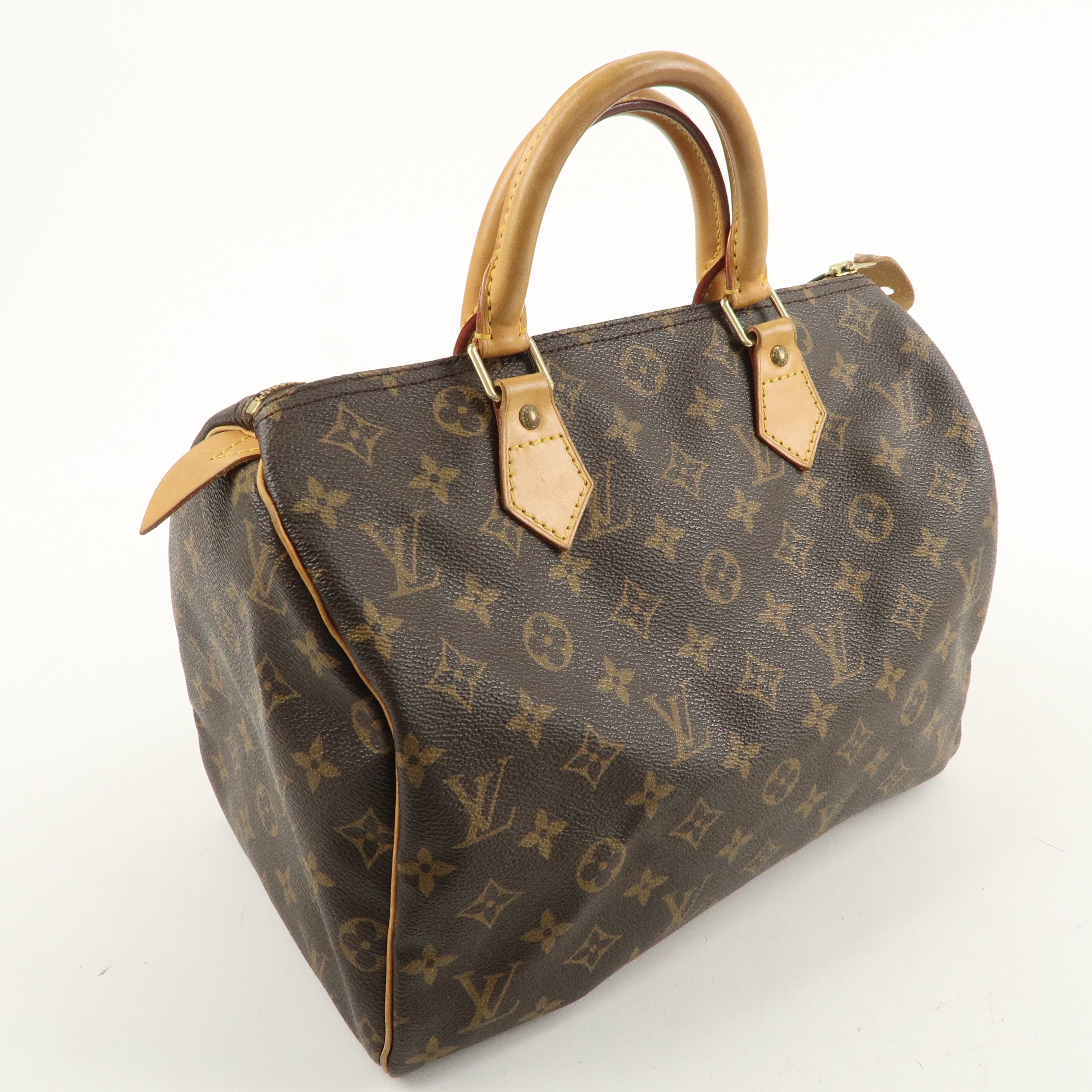 Louis Vuitton Monogram Speedy 30 Hand Bag Boston Bag M41526