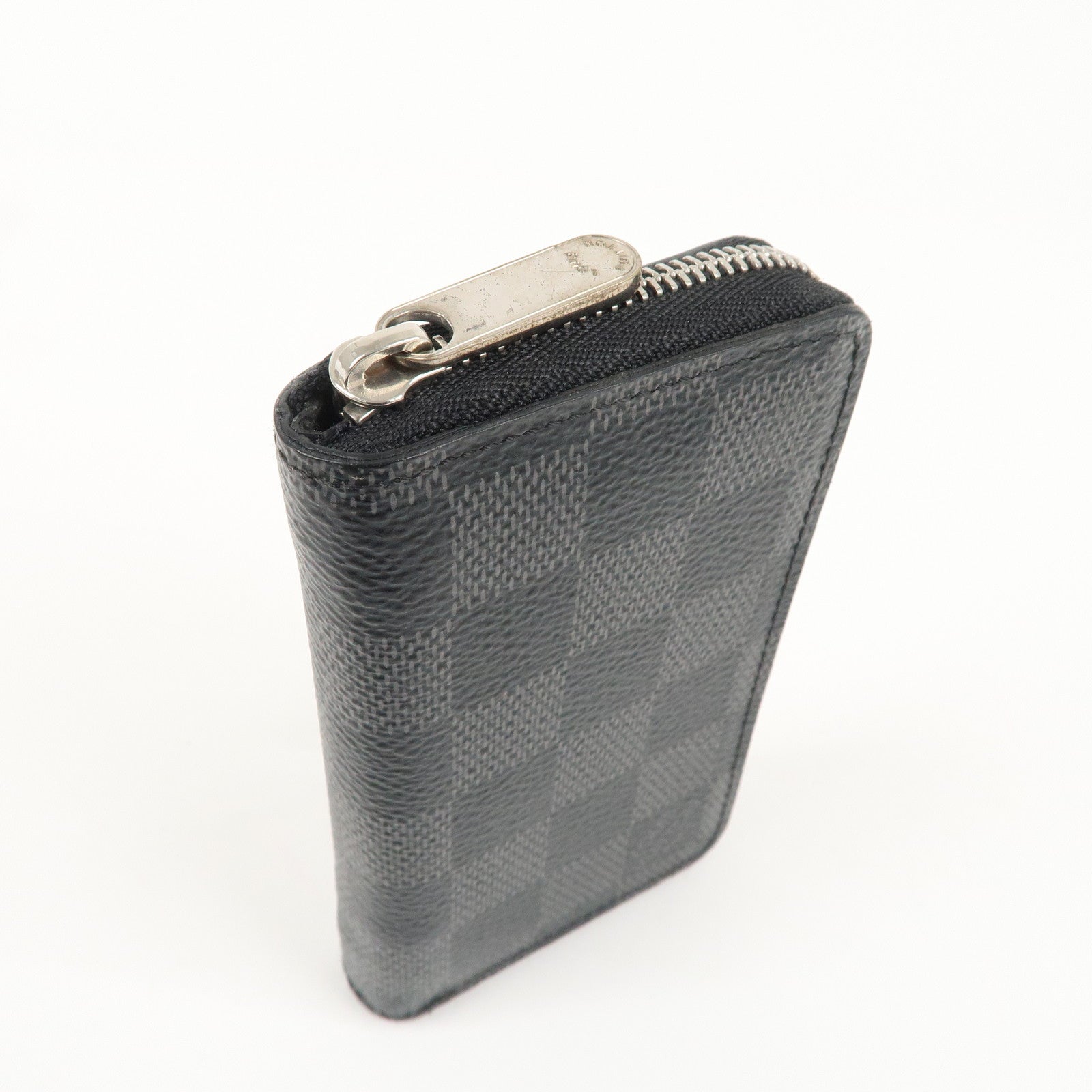 Louis Vuitton Damier Graphite Zippy Coin Purse Coin Case N63076