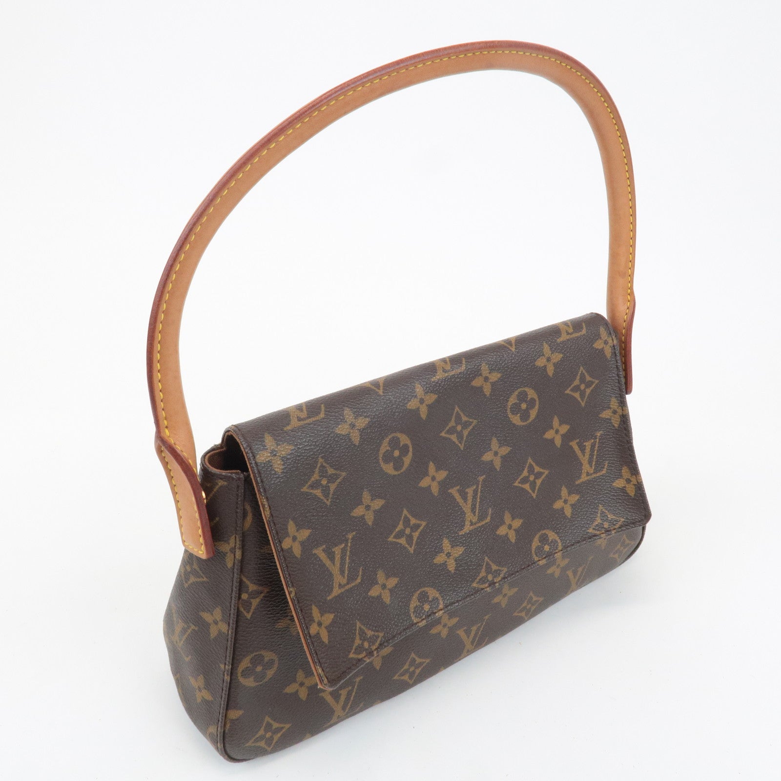 Louis Vuitton Monogram Mini Looping Shoulder Bag Hand Bag M51147