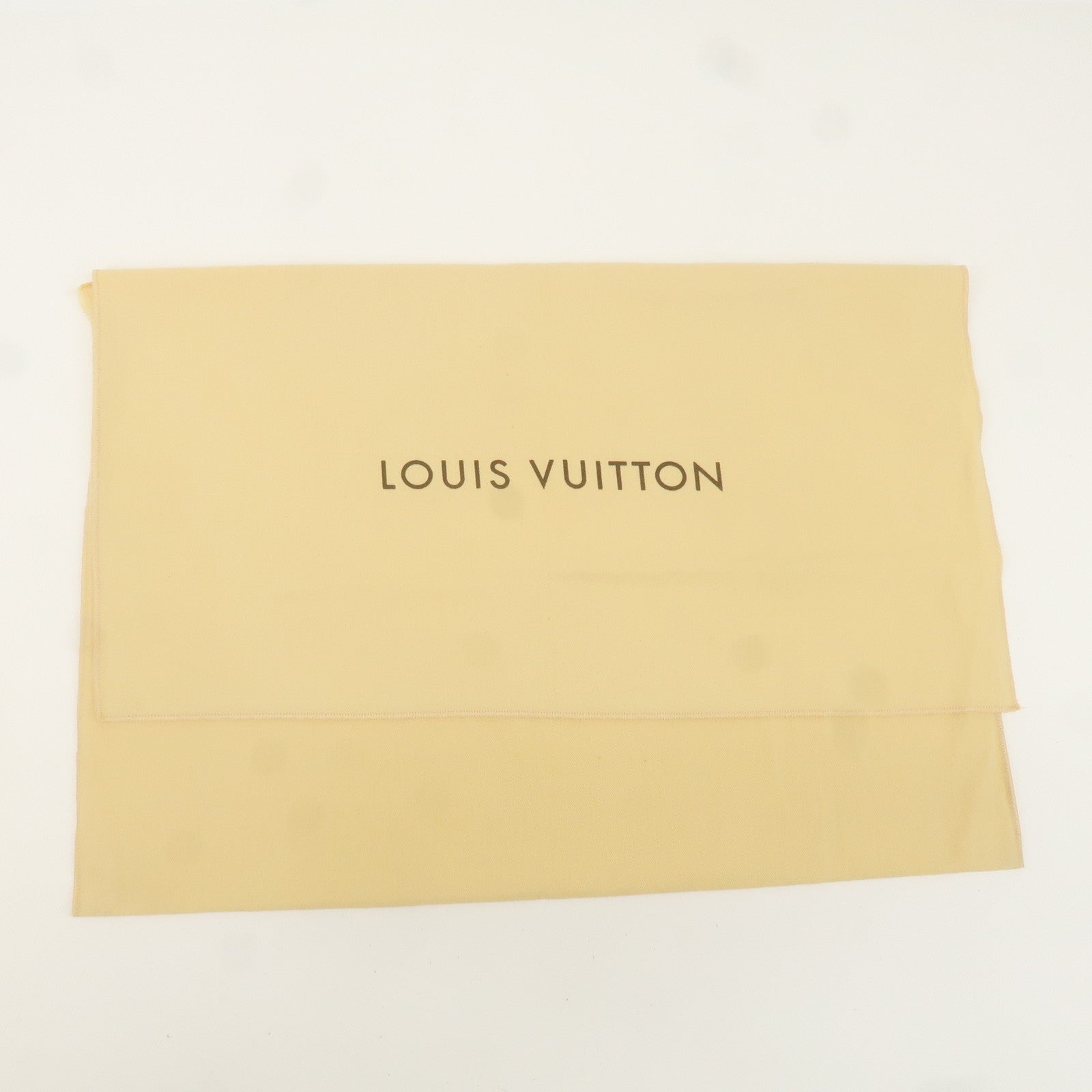 Louis Vuitton Set of 10 Dust Bag Storage Bag Flap Beige