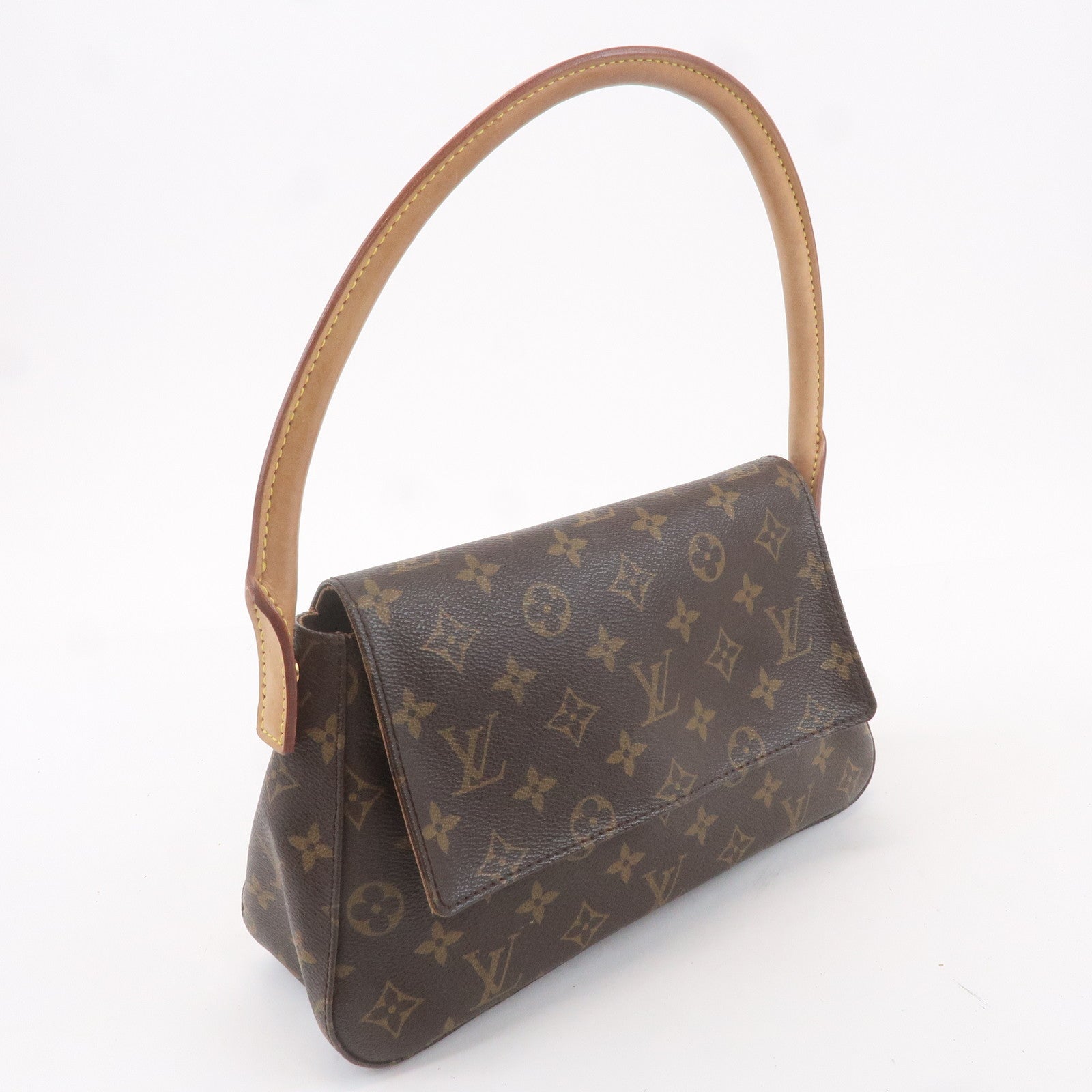 Louis Vuitton Monogram Mini Looping Shoulder Bag Hand Bag M51147