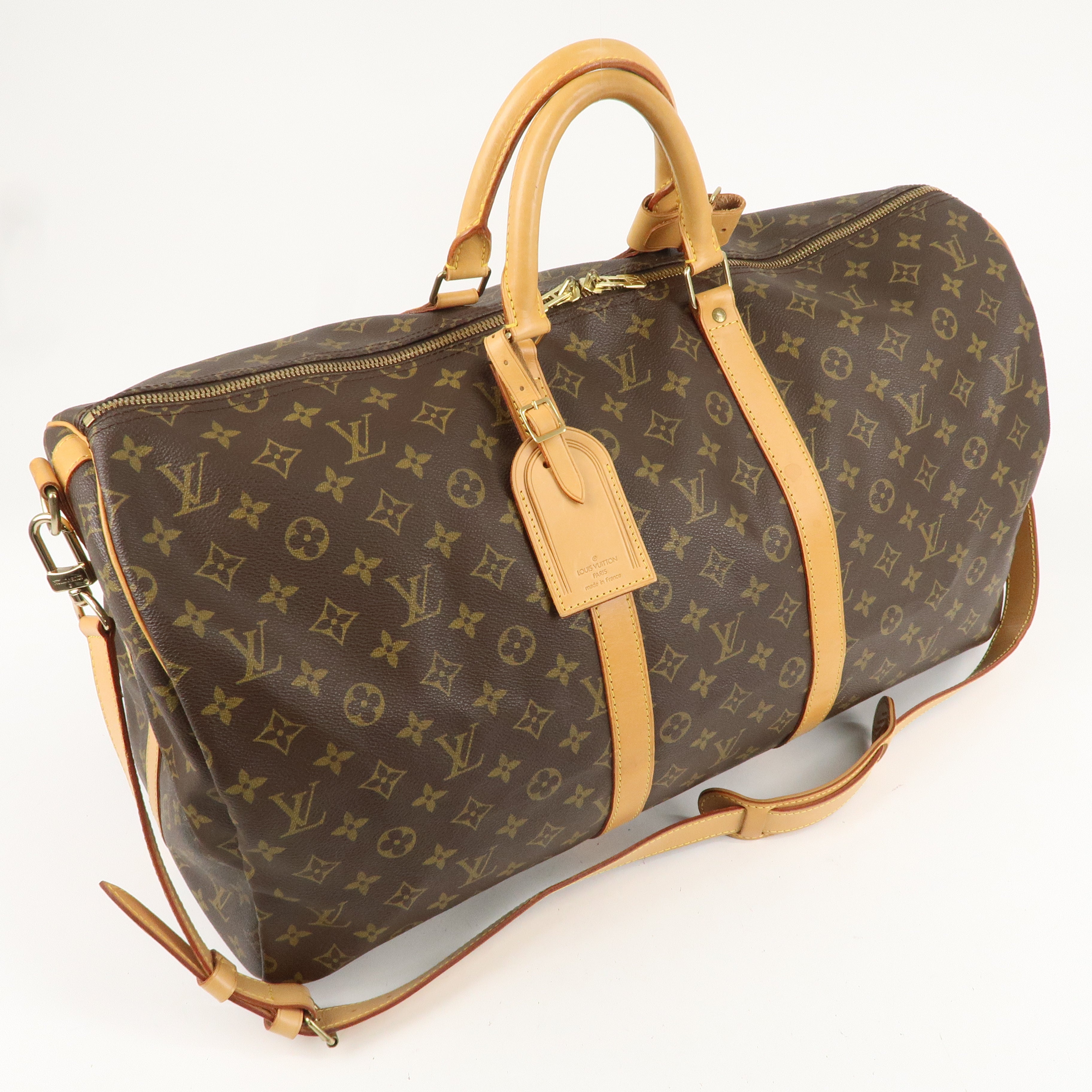 Louis Vuitton Monogram Keep All Bandouliere 55 Bag M41414