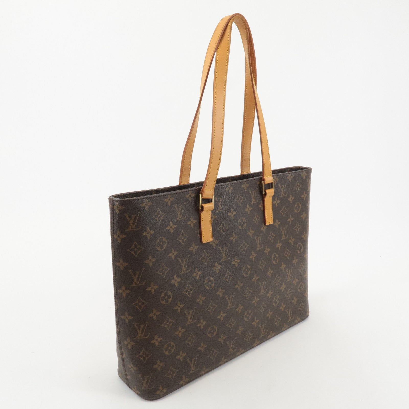 Louis Vuitton Monogram Luco Tote Bag Hand Bag Brown M51155