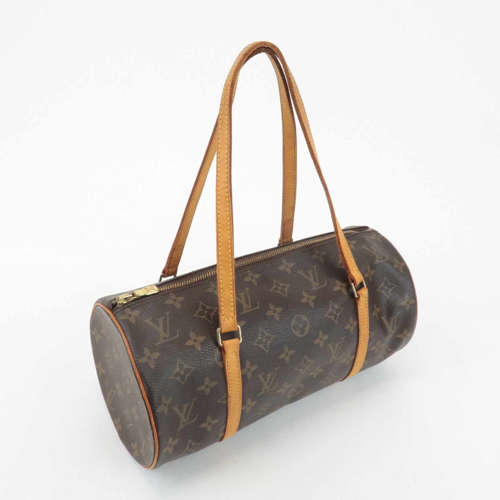 Louis Vuitton Monogram Papillon 30 Hand Bag Shoulder Bag M51385 Used