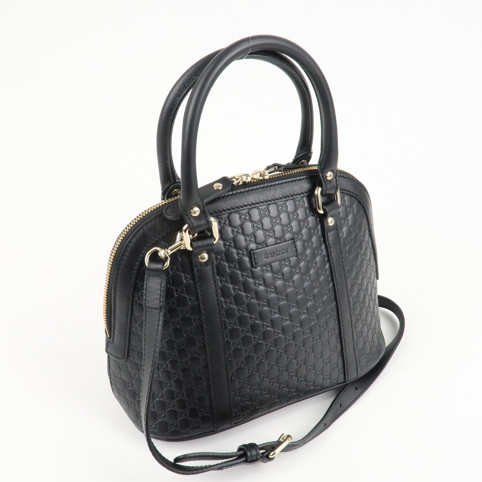 GUCCI Micro Guccissima Micro Guccissima Leather 2WAY Bag 449654 Used