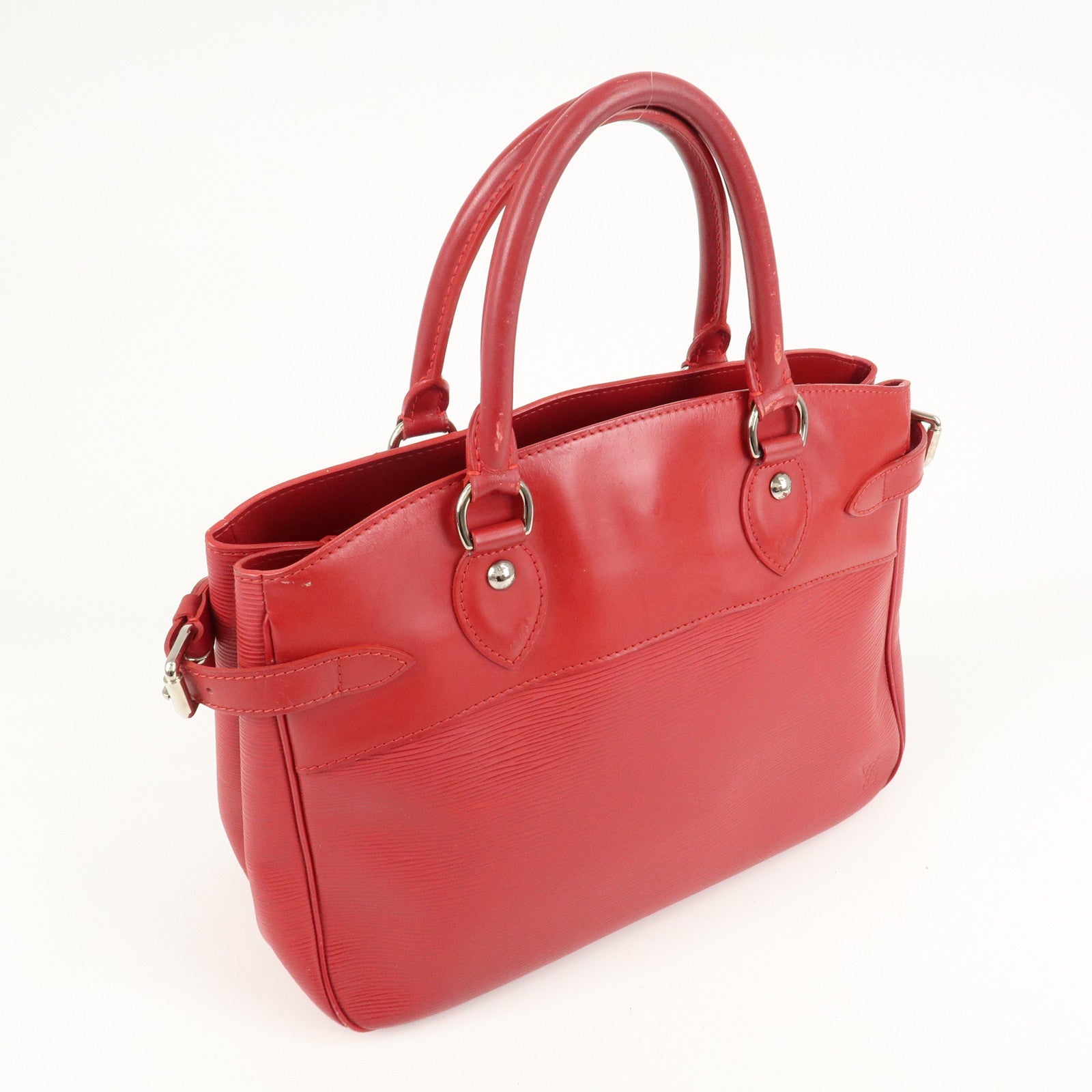 Louis Vuitton Epi Leather Passy PM Tote Bag Rouge M5926E