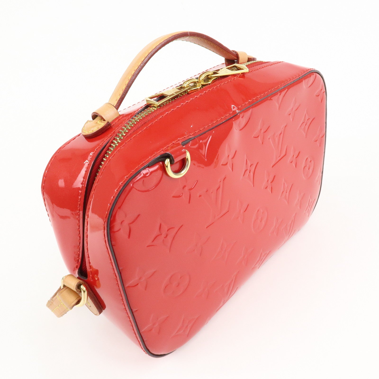 Louis Vuitton Monogram Vernis Santa Monica Shoulder Bag M90368