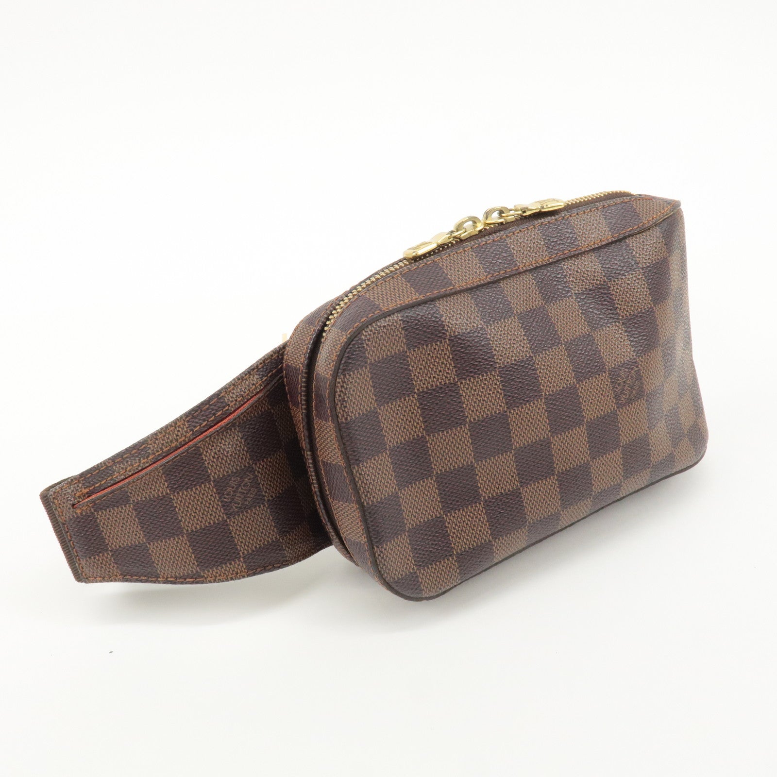 Louis Vuitton Damier Ebene Geronimos Body Bag Waist Bag N51994 Used