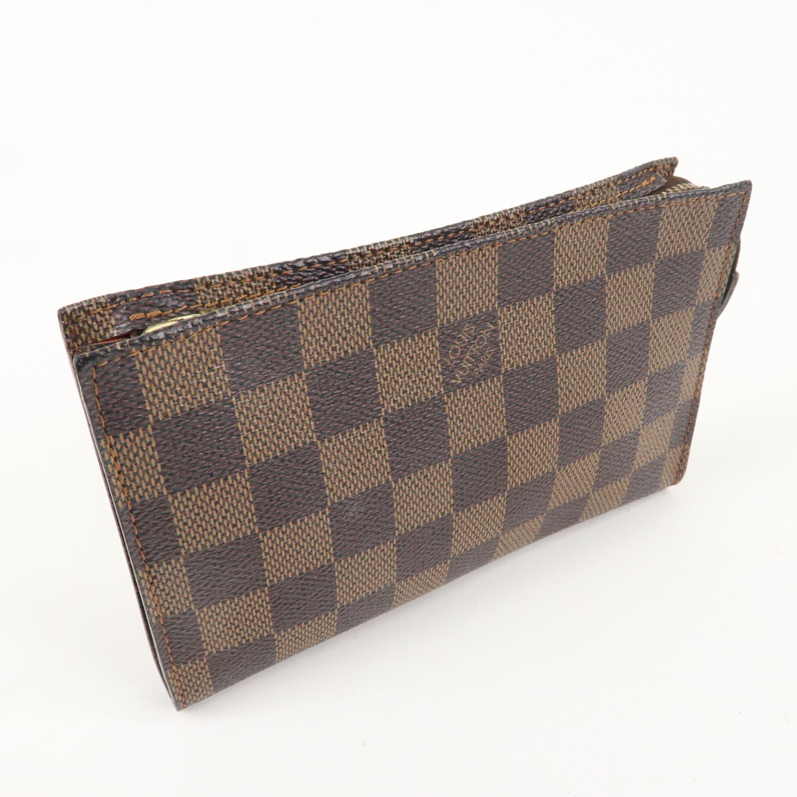 Louis Vuitton Damier Ebene Attached Pouch for Male Bag Brown