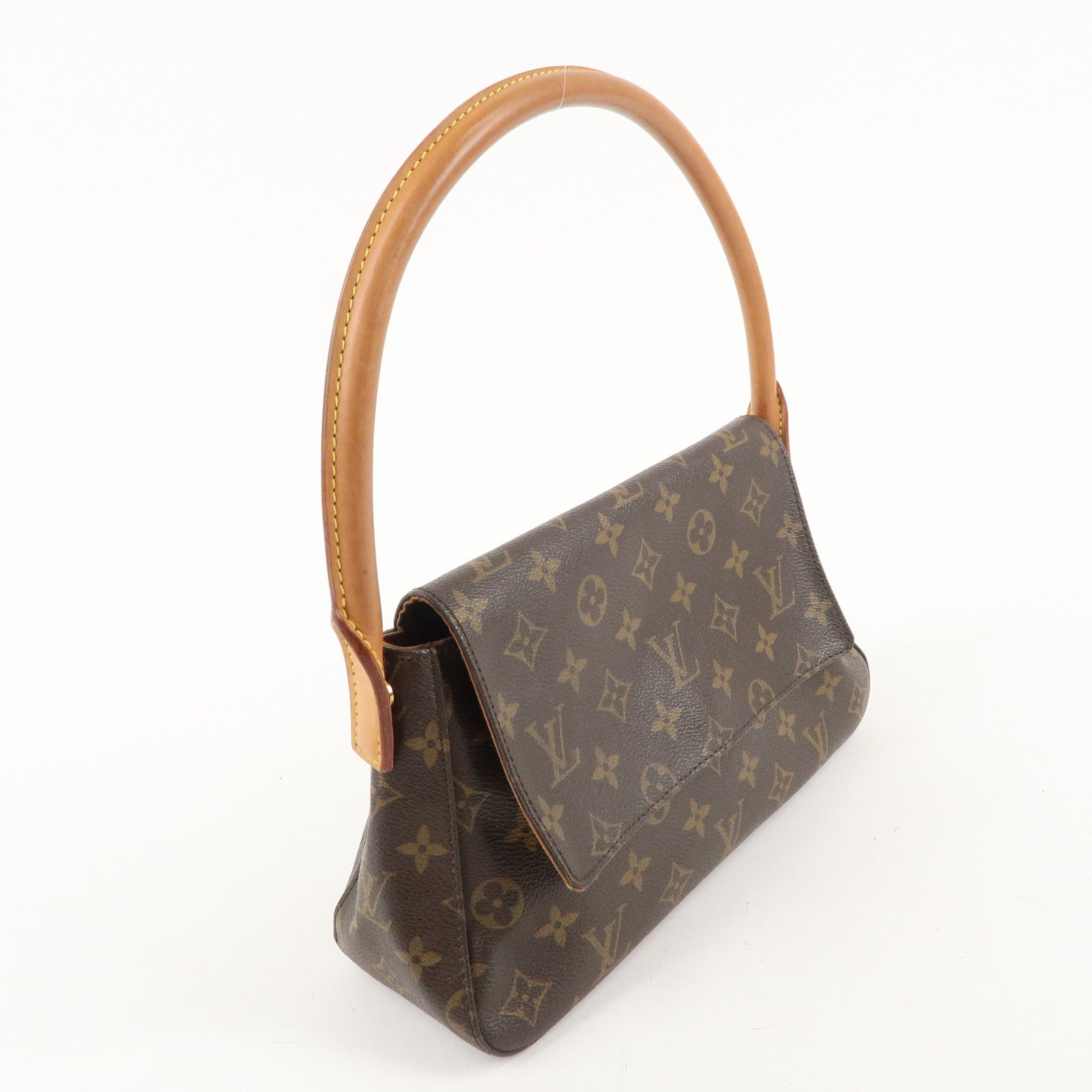 Louis Vuitton Monogram Mini Looping Shoulder Bag Hand Bag M51147