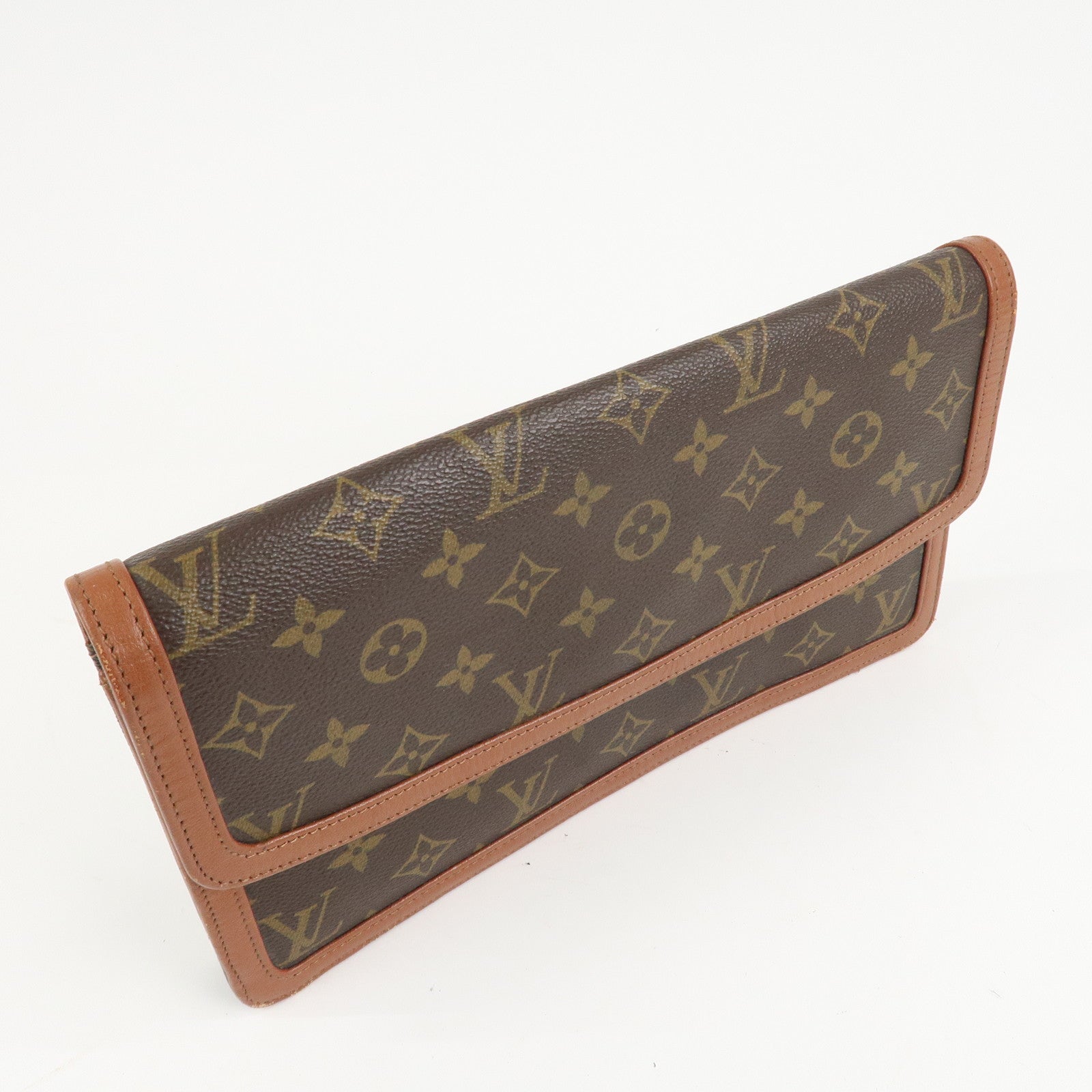 Louis Vuitton Monogram Pochette Dam GM Clutch Bag M51810 Used