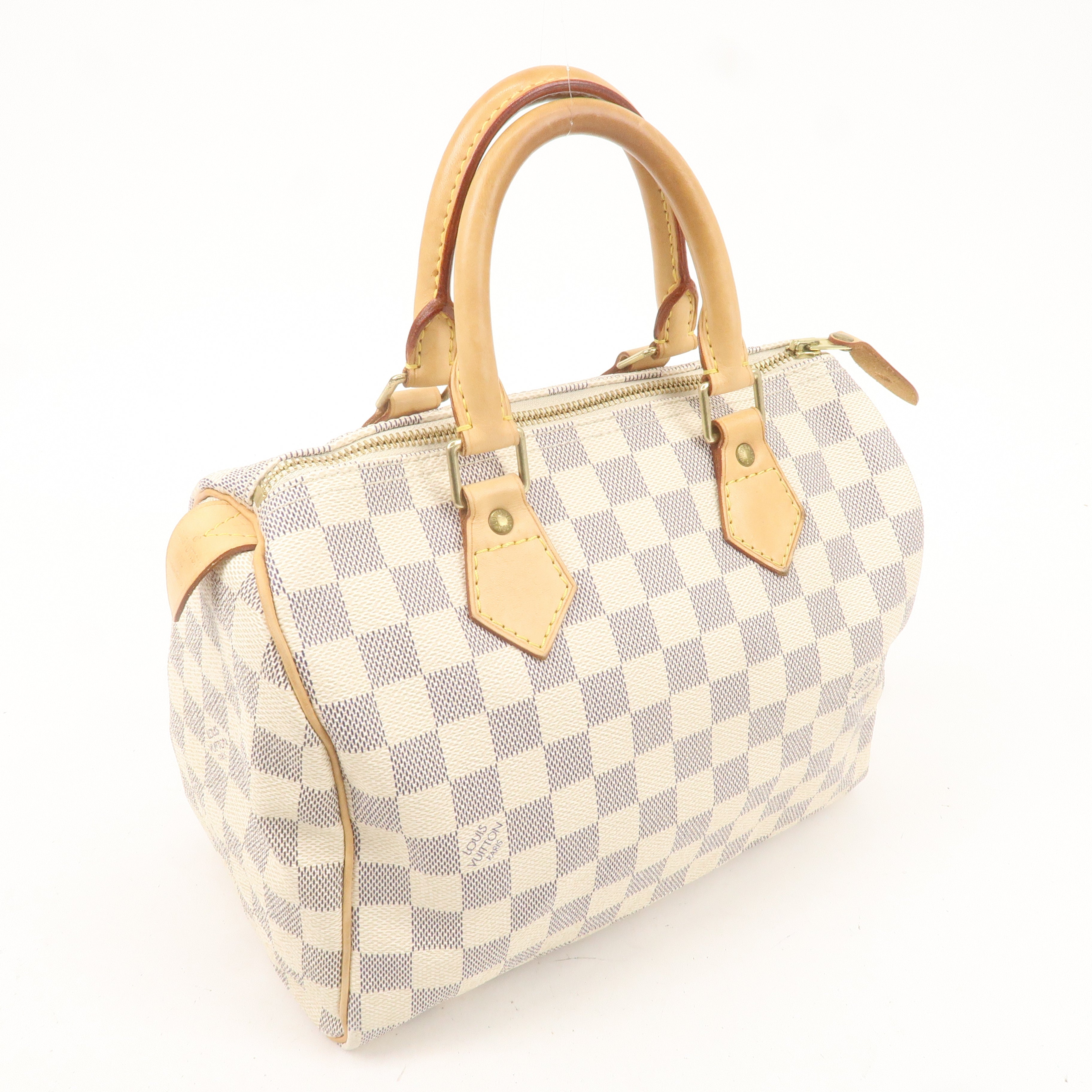 Louis Vuitton Damier Azur Speedy 25 Boston Bag Hand Bag N41534