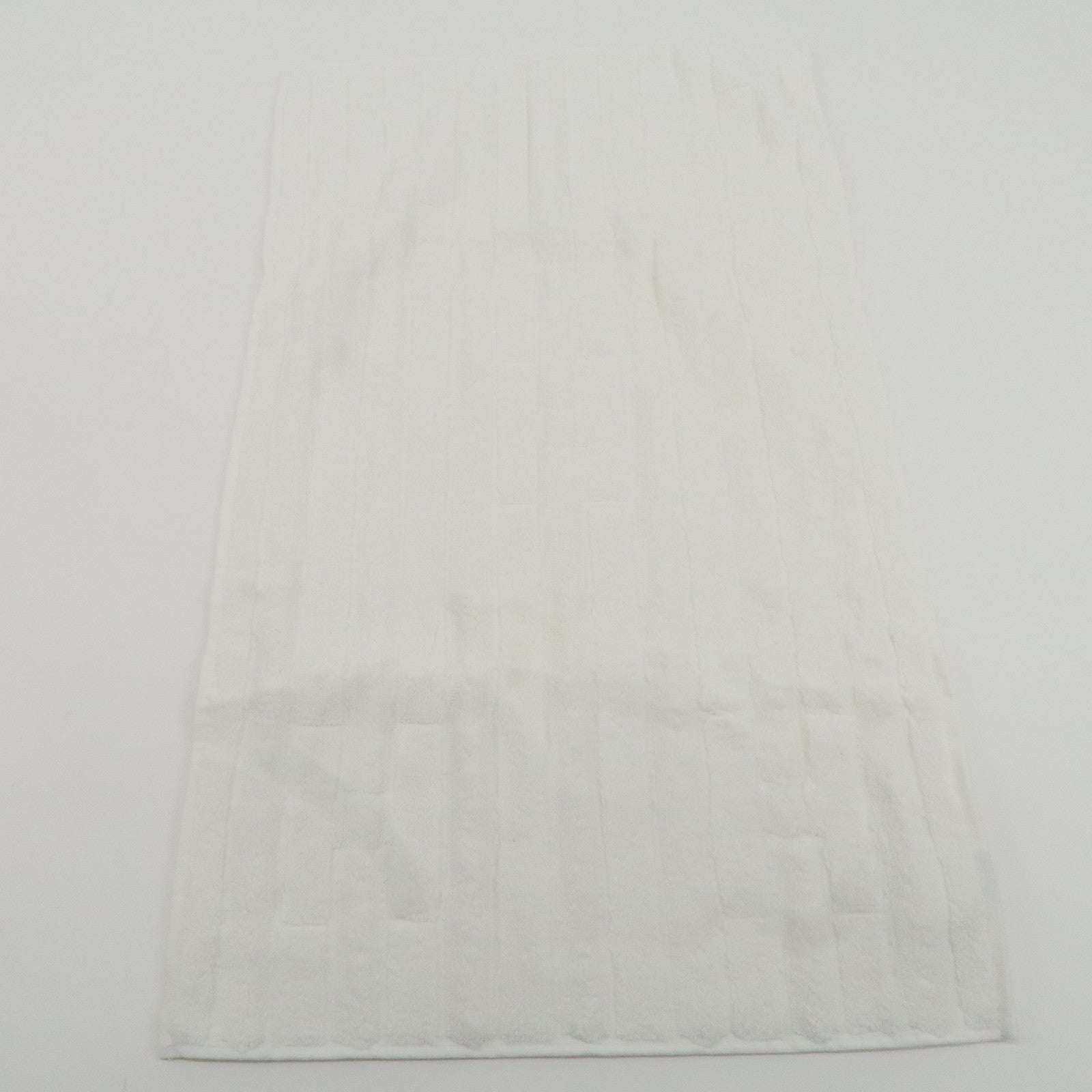 HERMES Cotton 100% Face Towel White Used