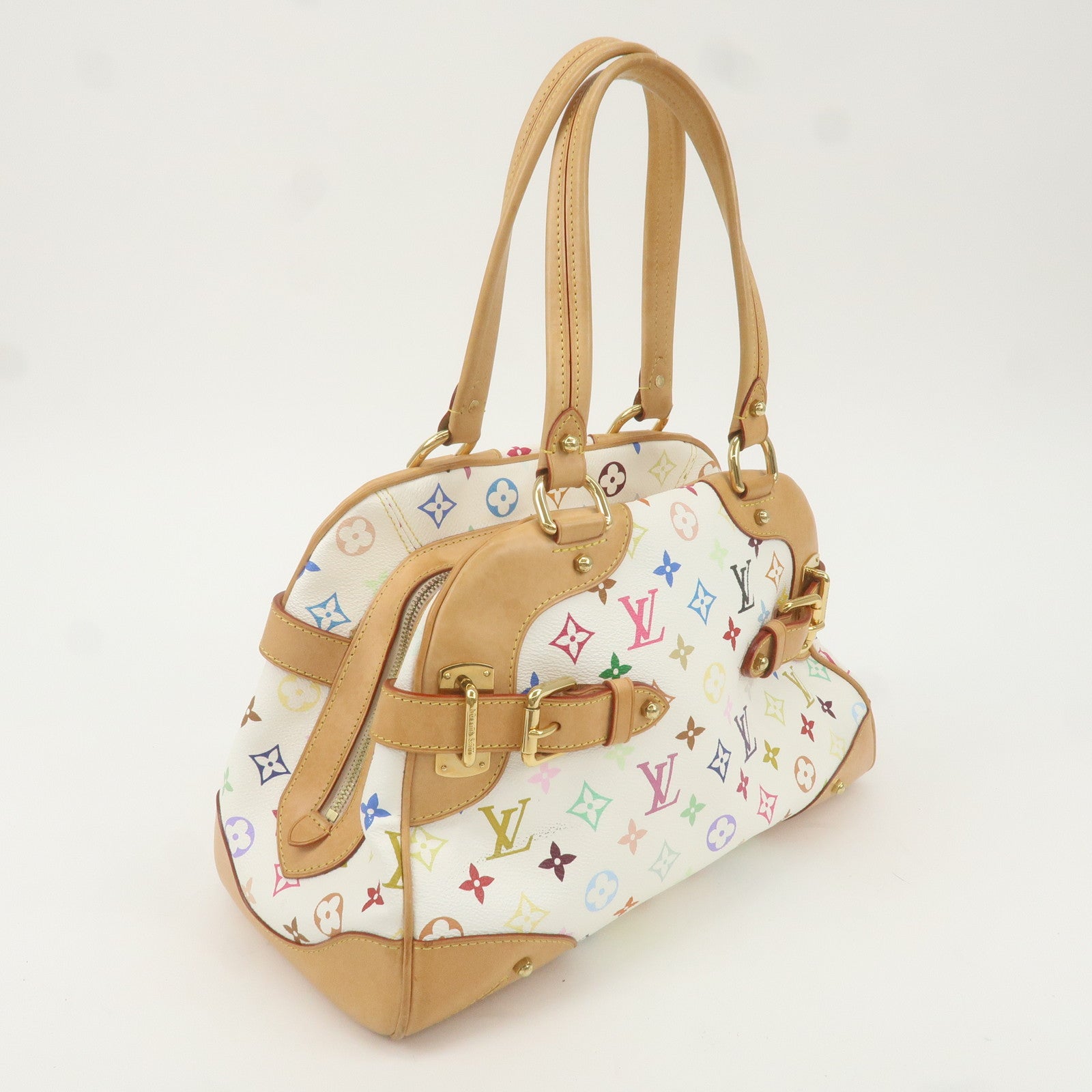 Louis Vuitton Monogram Multicolor Claudia Hand Bag M40193