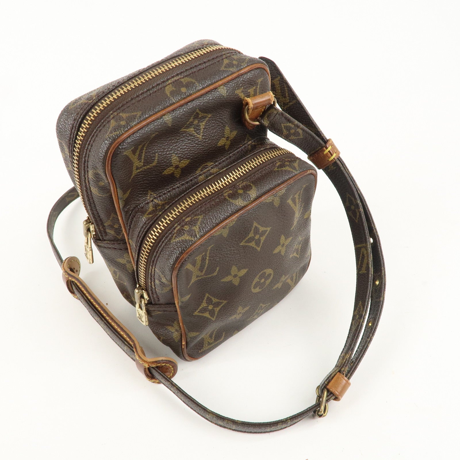 Louis Vuitton Monogram Mini Amazone Shoulder Bag Brown M45238