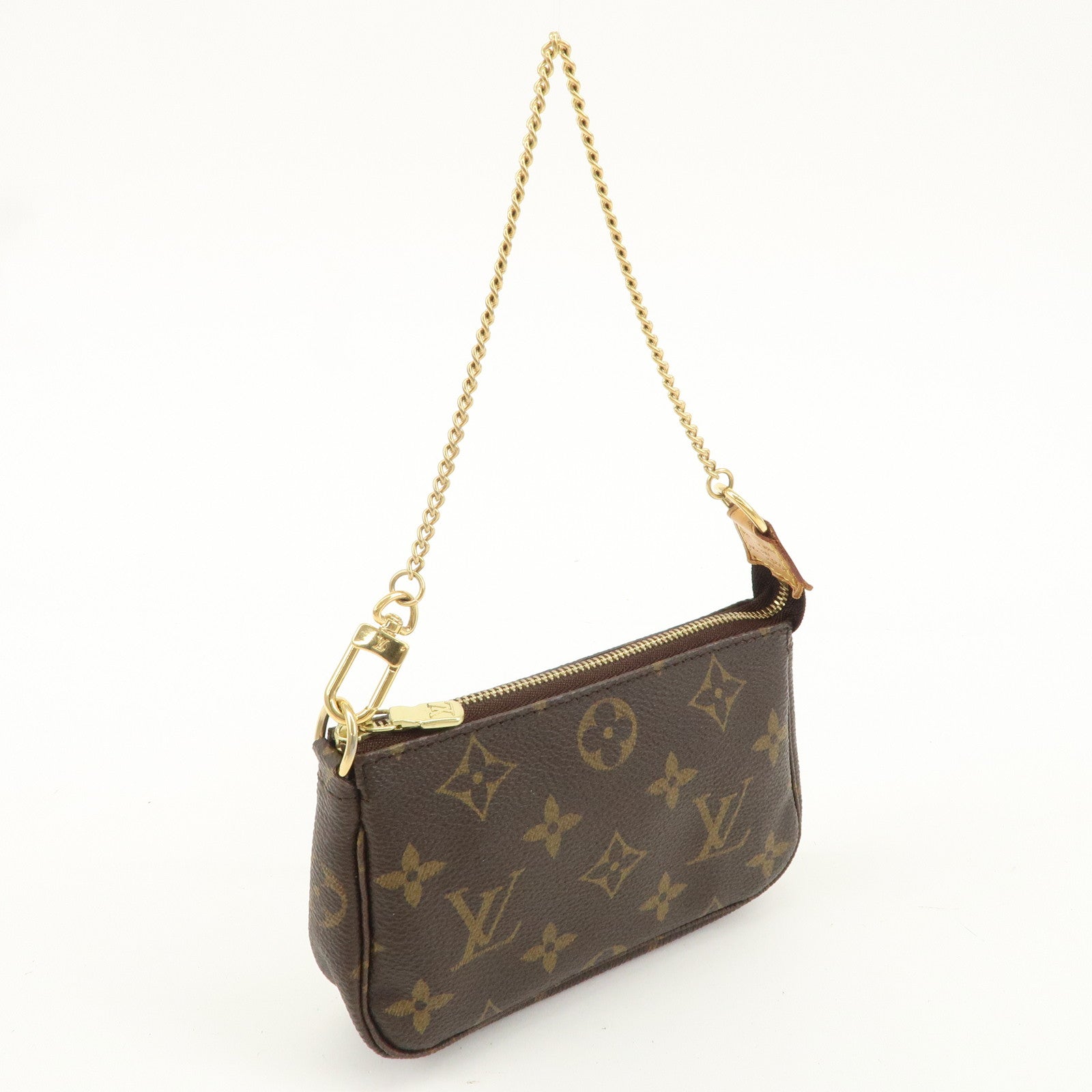 Louis Vuitton Monogram Mini Pochette Accessoires Pouch M58009