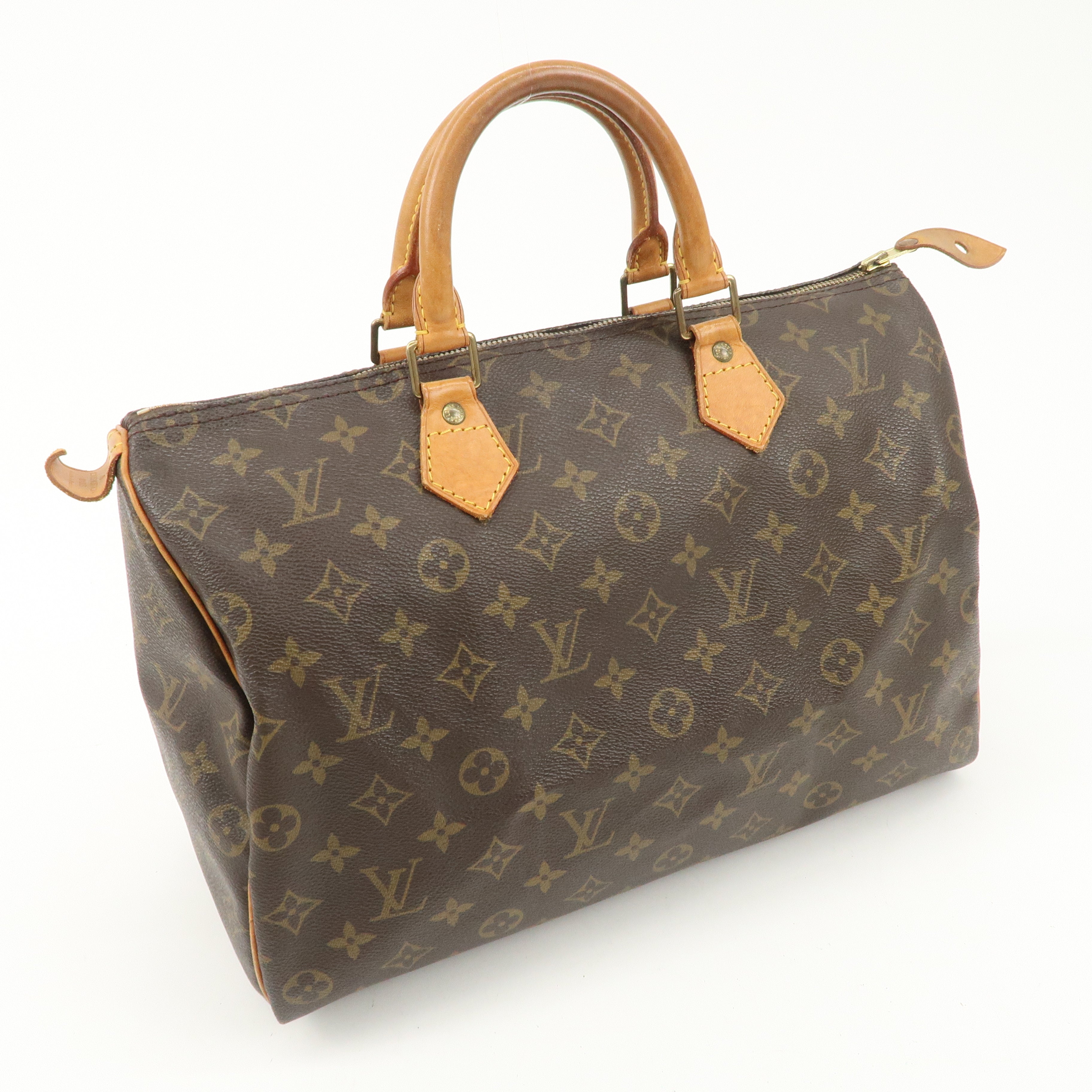 Louis Vuitton Monogram Speedy 35 Hand Bag Boston Bag M41524