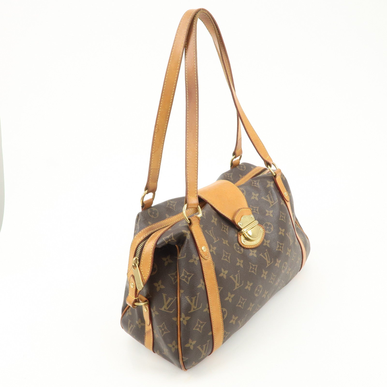 Louis Vuitton Monogram Stresa PM Shoulder Bag M51186 Used